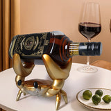 Crab Wine Rack Gold Storage Rack - Tophatter Daily Deals