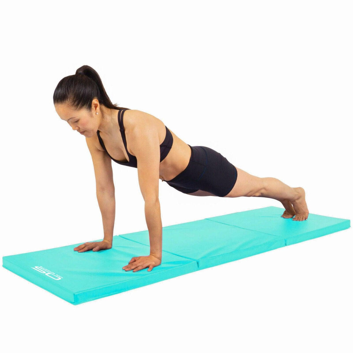 Foldable Gymnastics Mat UK - Exercise Crash Yoga mats Exercise Workout Training Aerobic Jump Exercise & Fitness - Tophatter Daily Deals