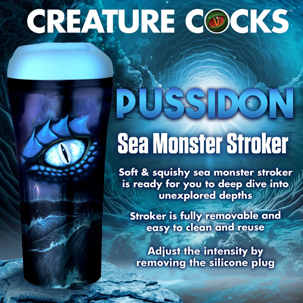 Creature Cocks Pussidon Sea Monster Stroker > Sex Toys For Men > Masturbators > Fantasy - Tophatter Daily Deals