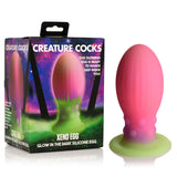Creature Cocks Xeno Egg (Glow in Dark) – Ribbed Alien Egg Vibrator 4.5 inch > Dildos > Fantasy - Tophatter Daily Deals