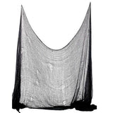 Cloth Halloween Props - 76 x 240cm Creepy Hanging Props Scary Spooky Decoration Black Festive & Franchise - Tophatter Daily Deals
