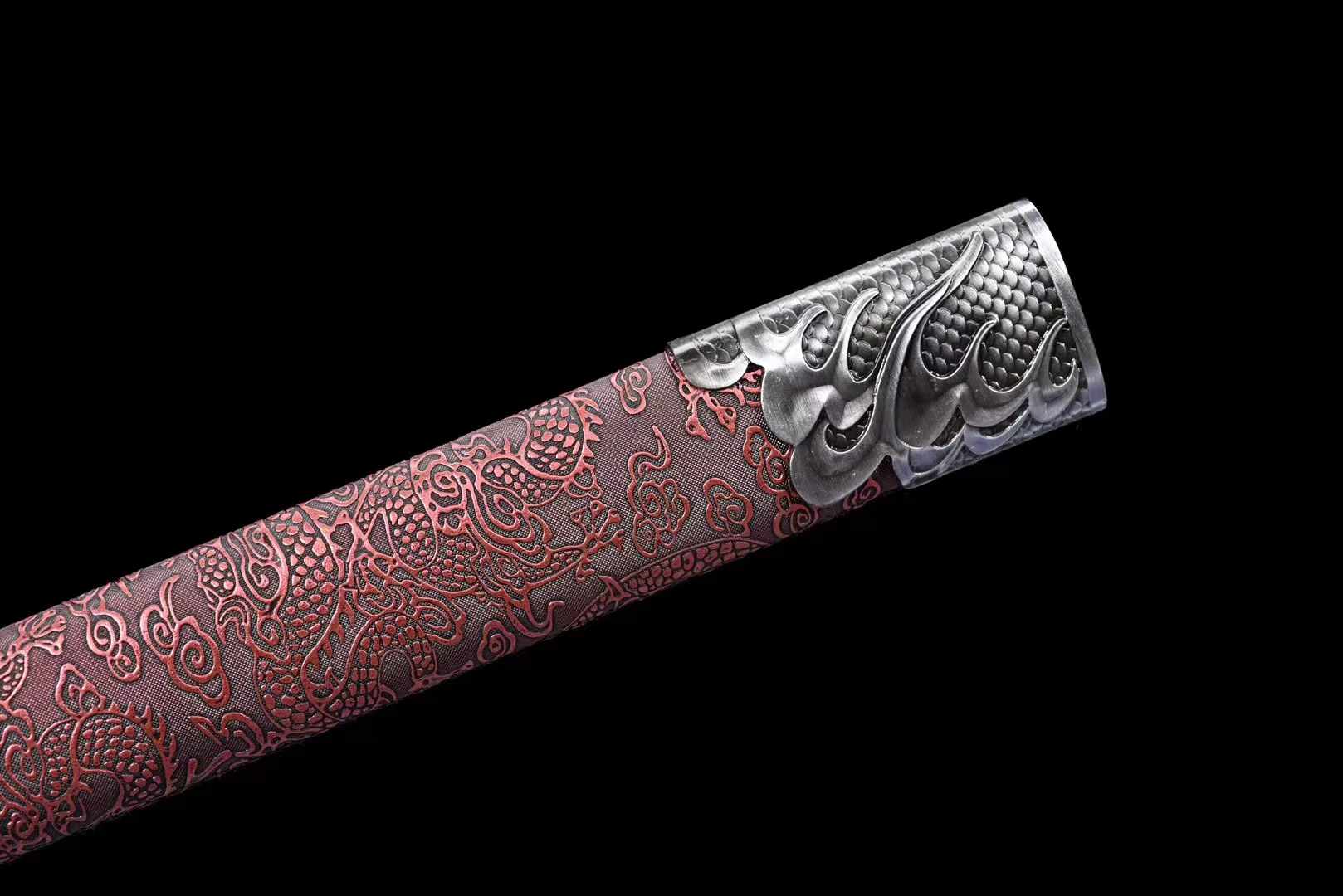"Crimson Empyrean" Tang Sword - Tophatter Daily Deals
