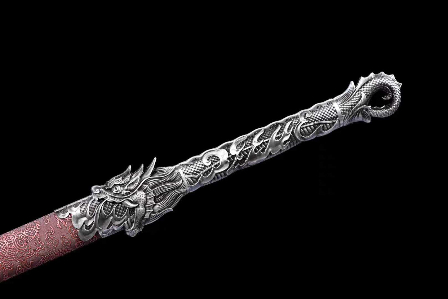 "Crimson Empyrean" Tang Sword - Tophatter Daily Deals