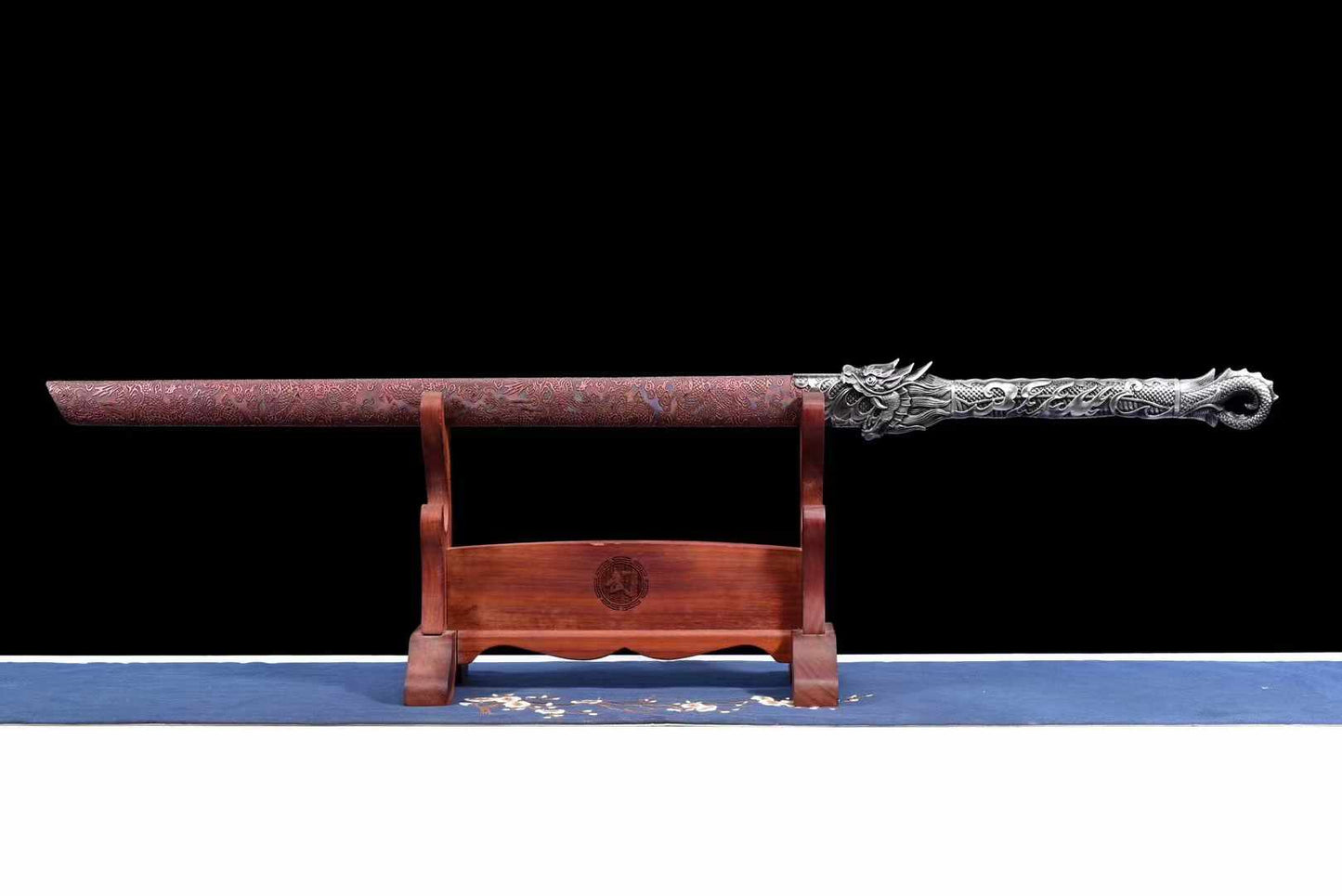 "Crimson Empyrean" Tang Sword - Tophatter Daily Deals