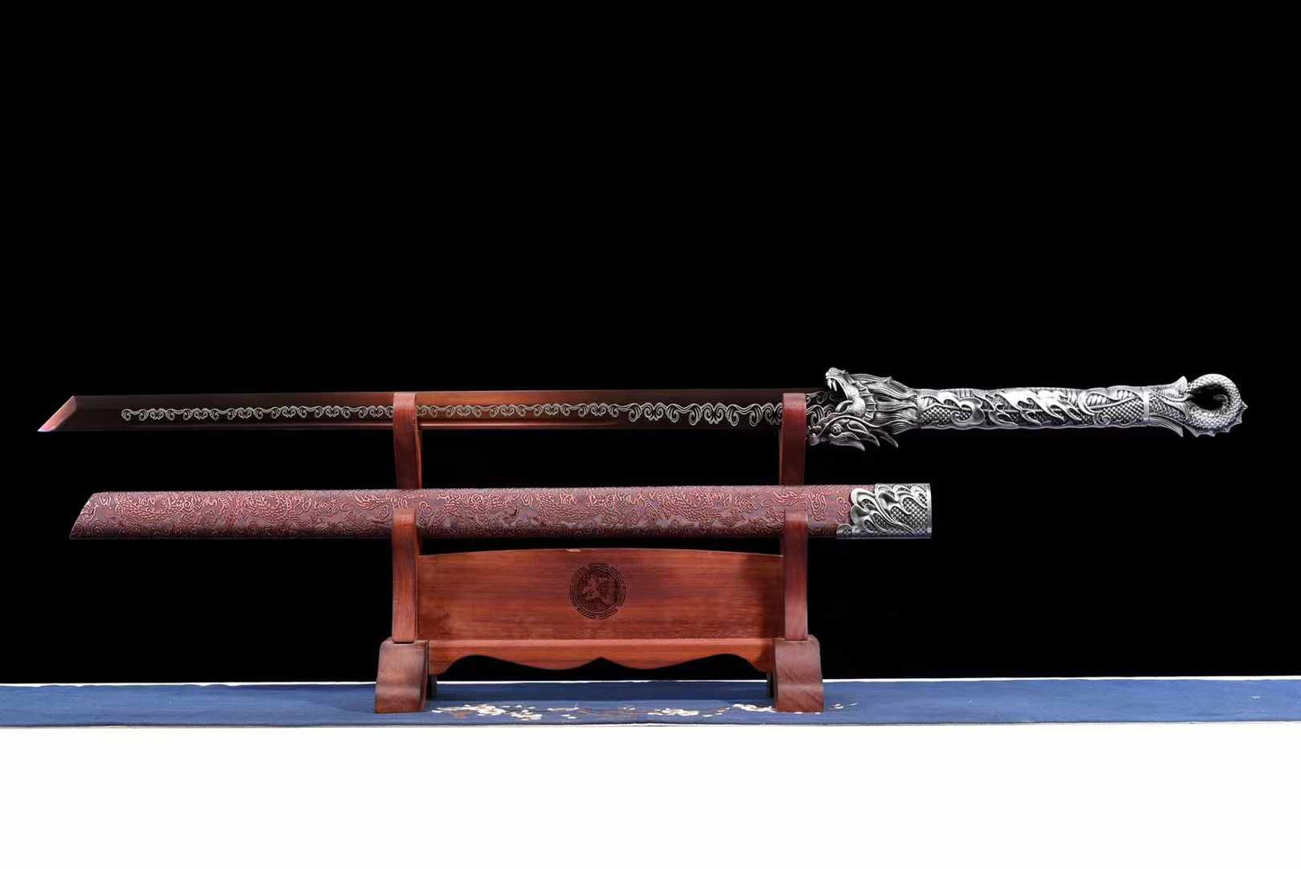 "Crimson Empyrean" Tang Sword - Tophatter Daily Deals