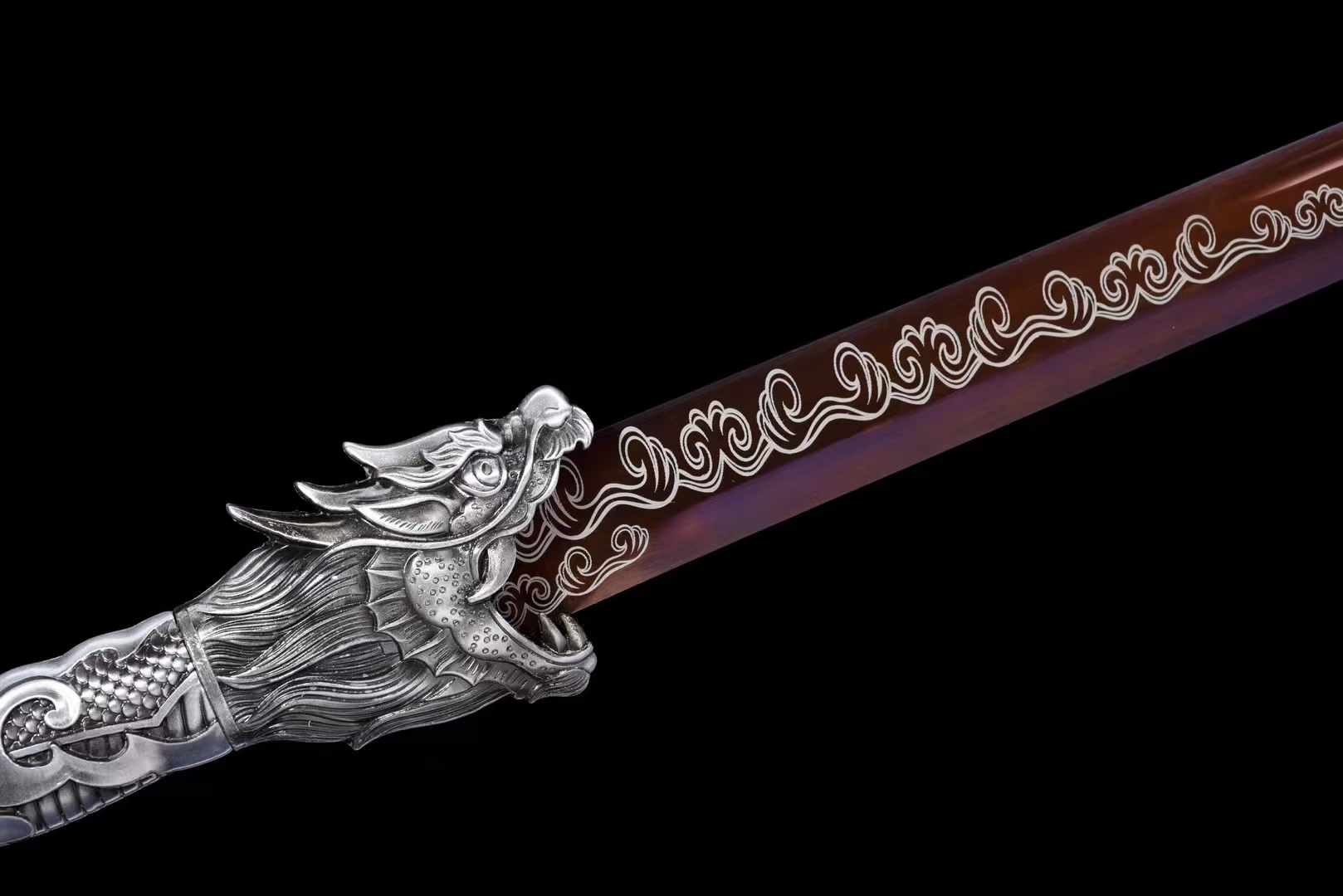 "Crimson Empyrean" Tang Sword - Tophatter Daily Deals