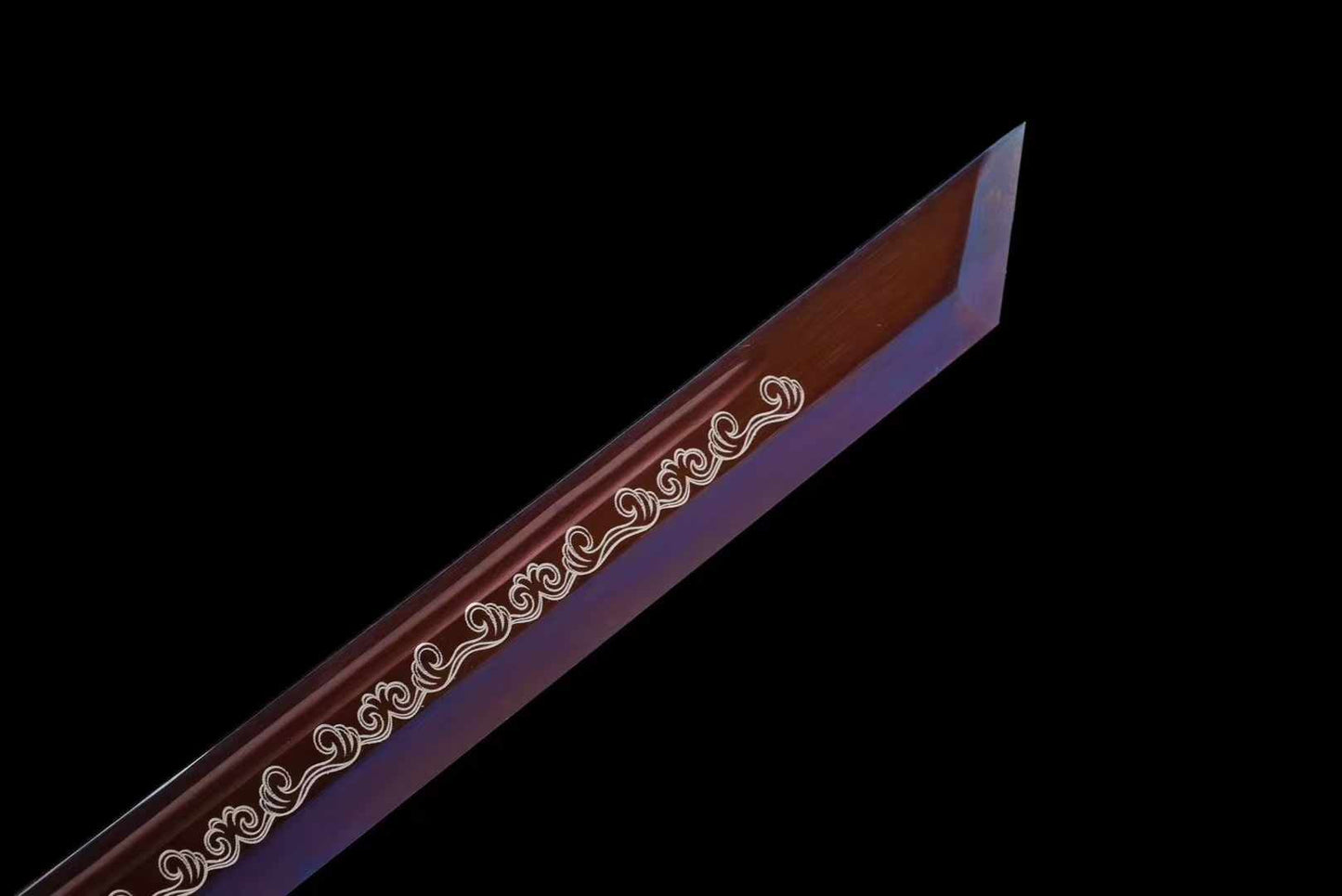 "Crimson Empyrean" Tang Sword - Tophatter Daily Deals