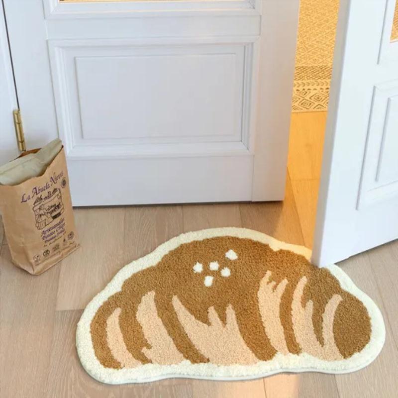 Croissant Bedroom Bedside Mat Decor - Tophatter Daily Deals