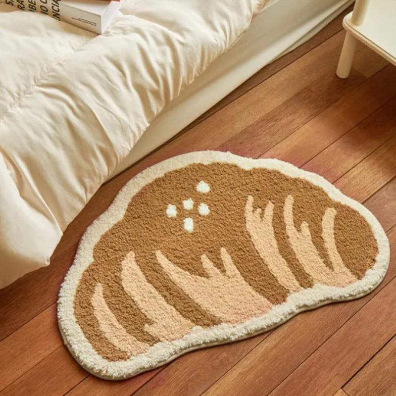Croissant Bedroom Bedside Mat Decor - Tophatter Daily Deals