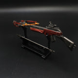 Metal Crossbow Miniature No Attack Power Bow Keychain Pendant 14CM/5.5" With Metal Stand - Tophatter Daily Deals