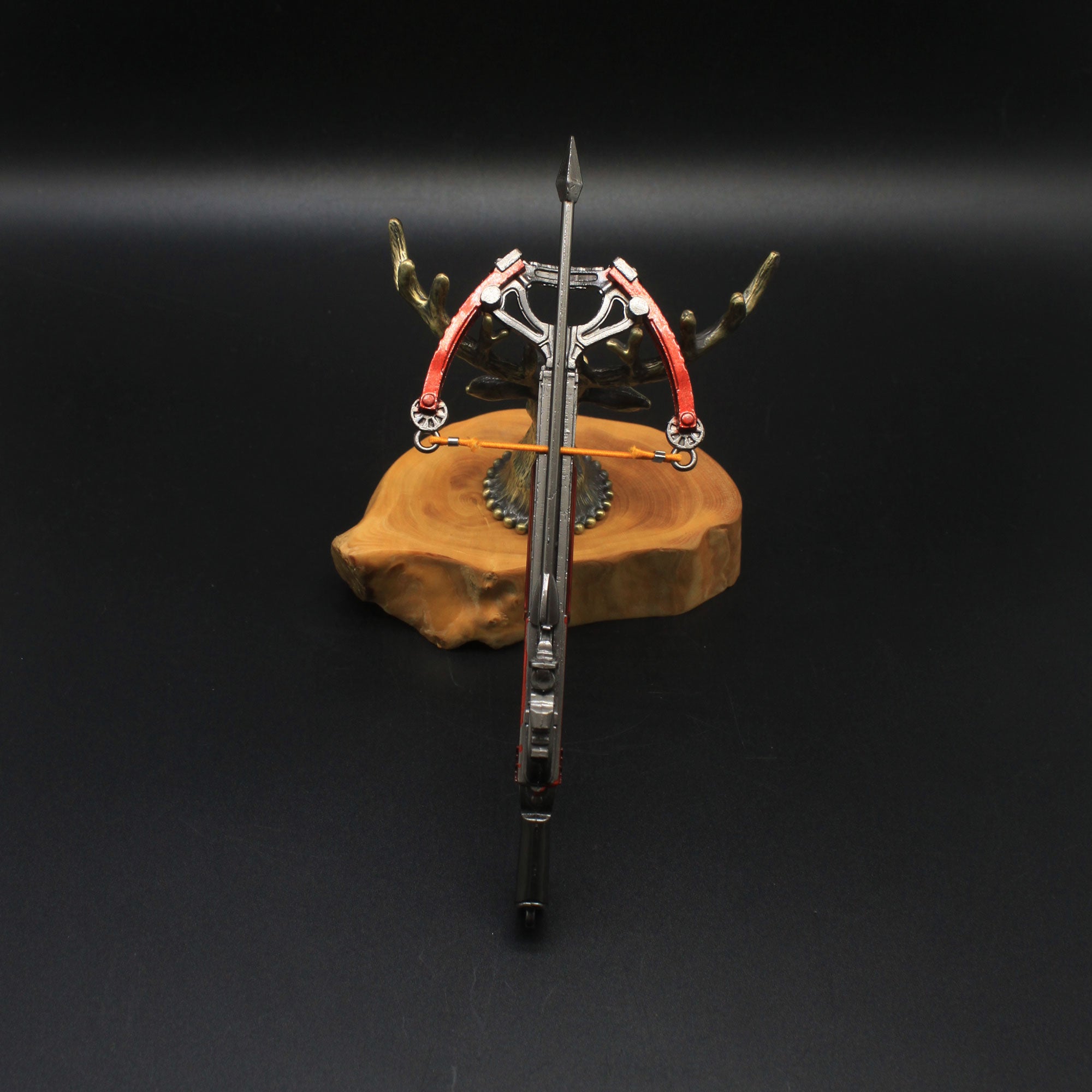 Metal Crossbow Miniature No Attack Power Bow Keychain Pendant 14CM/5.5" - Tophatter Daily Deals