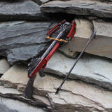 Metal Crossbow Miniature No Attack Power Bow Keychain Pendant 14CM/5.5" - Tophatter Daily Deals