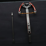 Metal Crossbow Miniature No Attack Power Bow Keychain Pendant 14CM/5.5" - Tophatter Daily Deals