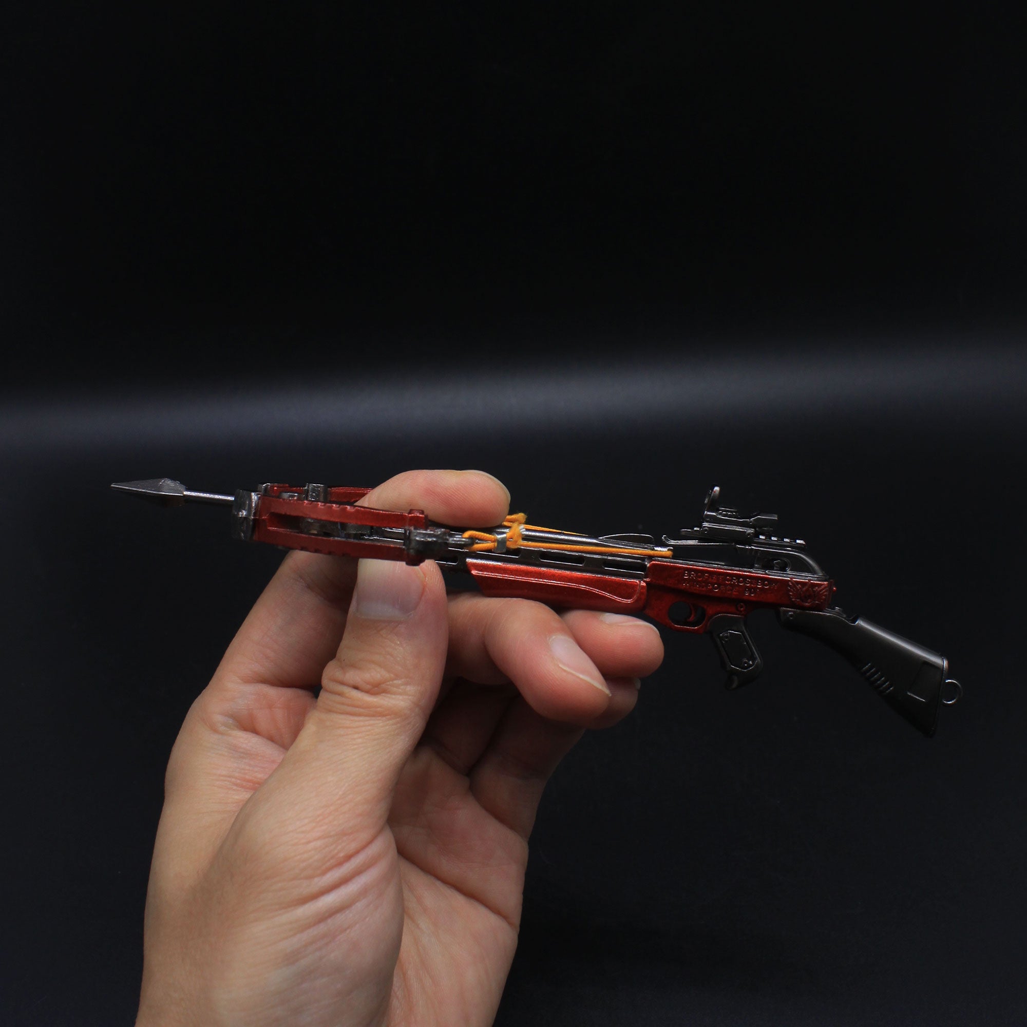 Metal Crossbow Miniature No Attack Power Bow Keychain Pendant 14CM/5.5" - Tophatter Daily Deals
