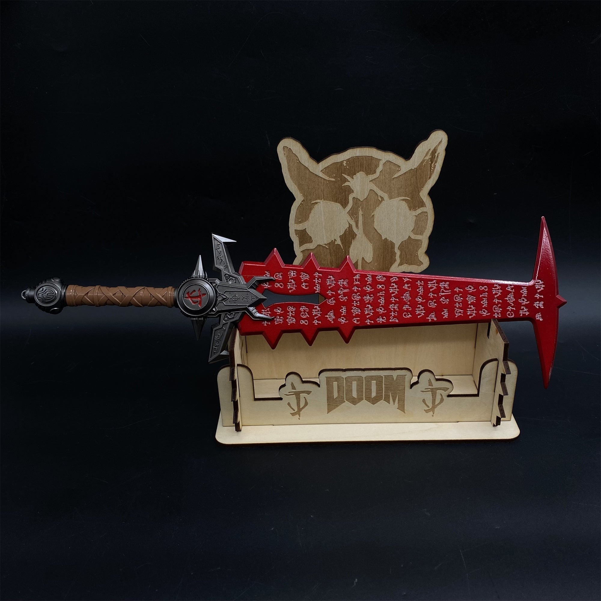 30CM Eternal Crucible Sword Blunt Metal Replica - Tophatter Daily Deals