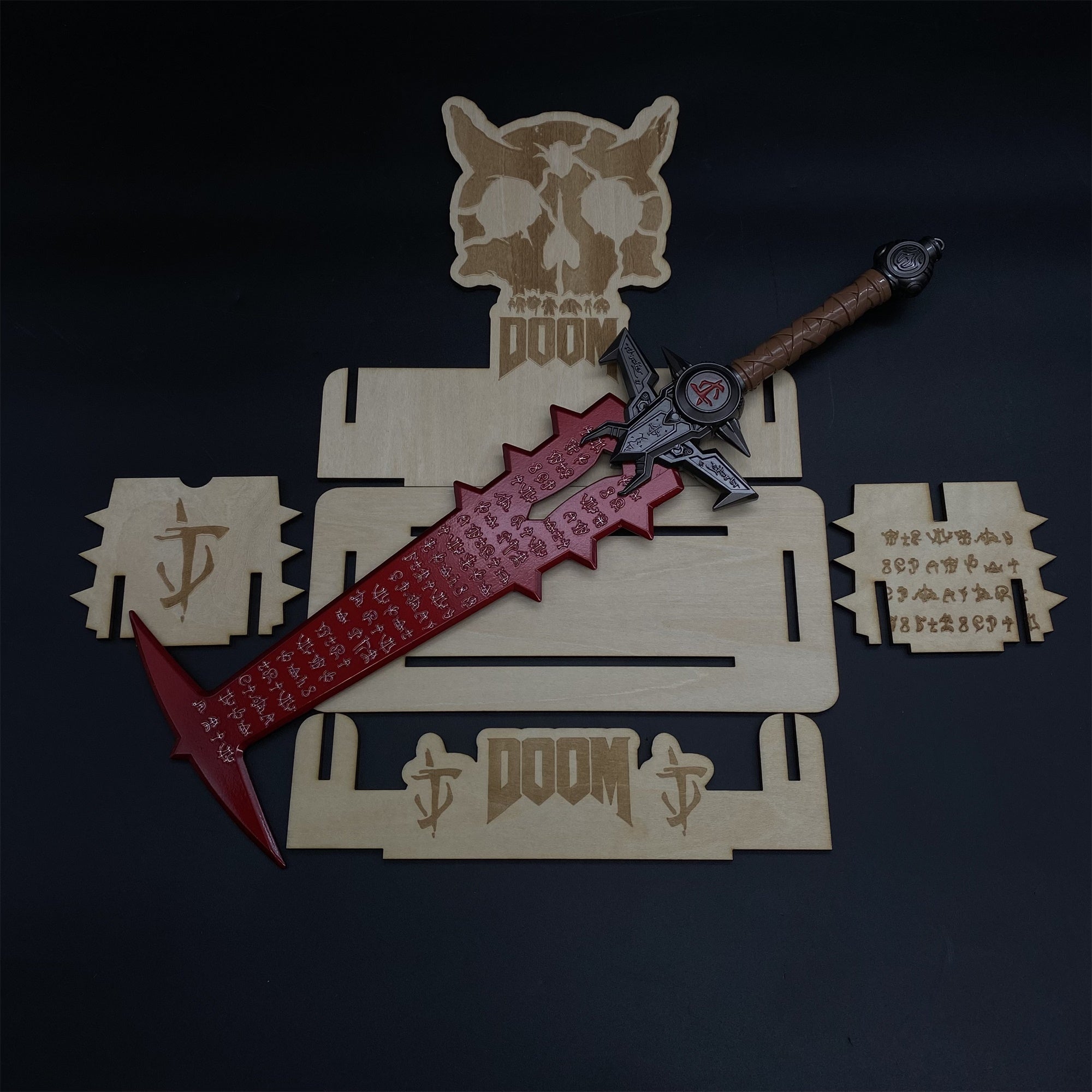 30CM Eternal Crucible Sword Blunt Metal Replica - Tophatter Daily Deals