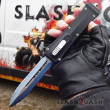 Crypt Keeper OTF Knife Automatic Switchblade - Blue Spectrum Knife-OTF - Tophatter Daily Deals