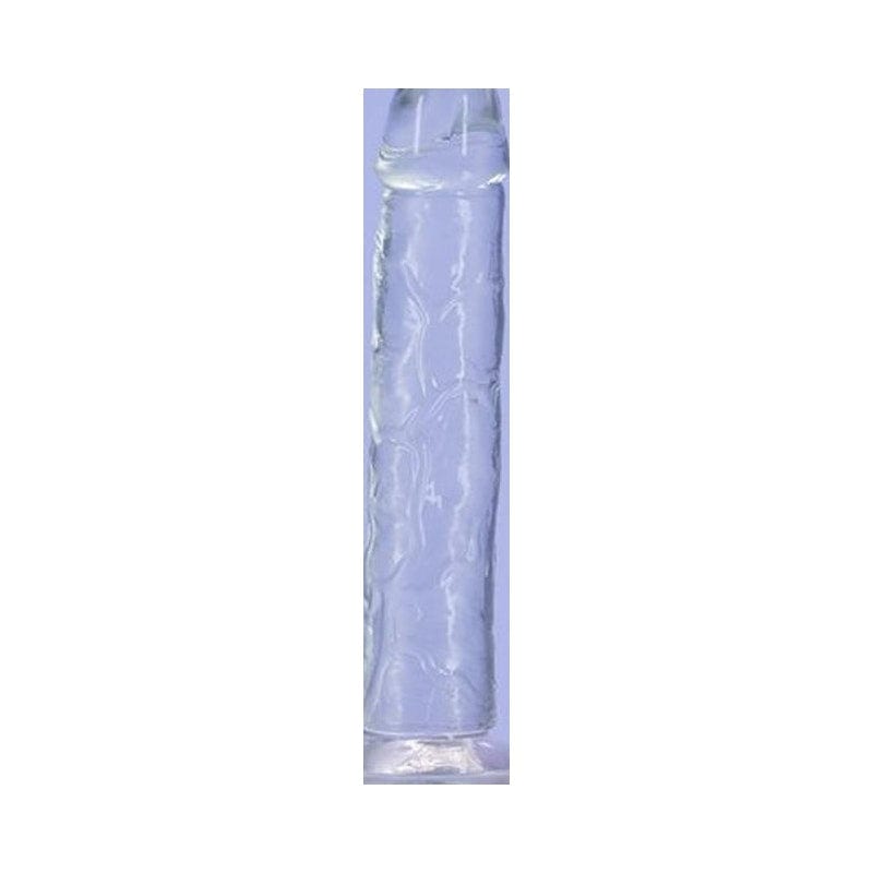 Crystal Dildo Straight 9 Inch Clear Transparent > Dildos > Large Dildos - Tophatter Daily Deals