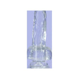Crystal Dildo with Balls 8 Inch Clear > Dildos > Realistic Dildos - Tophatter Daily Deals