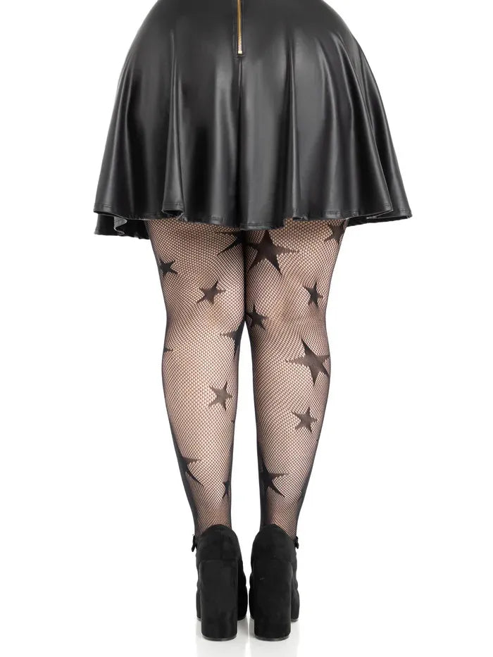 Star Net Tights – Nylon Spandex Tights > Clothes > Hosiery > Pantyhose & Tights - Tophatter Daily Deals