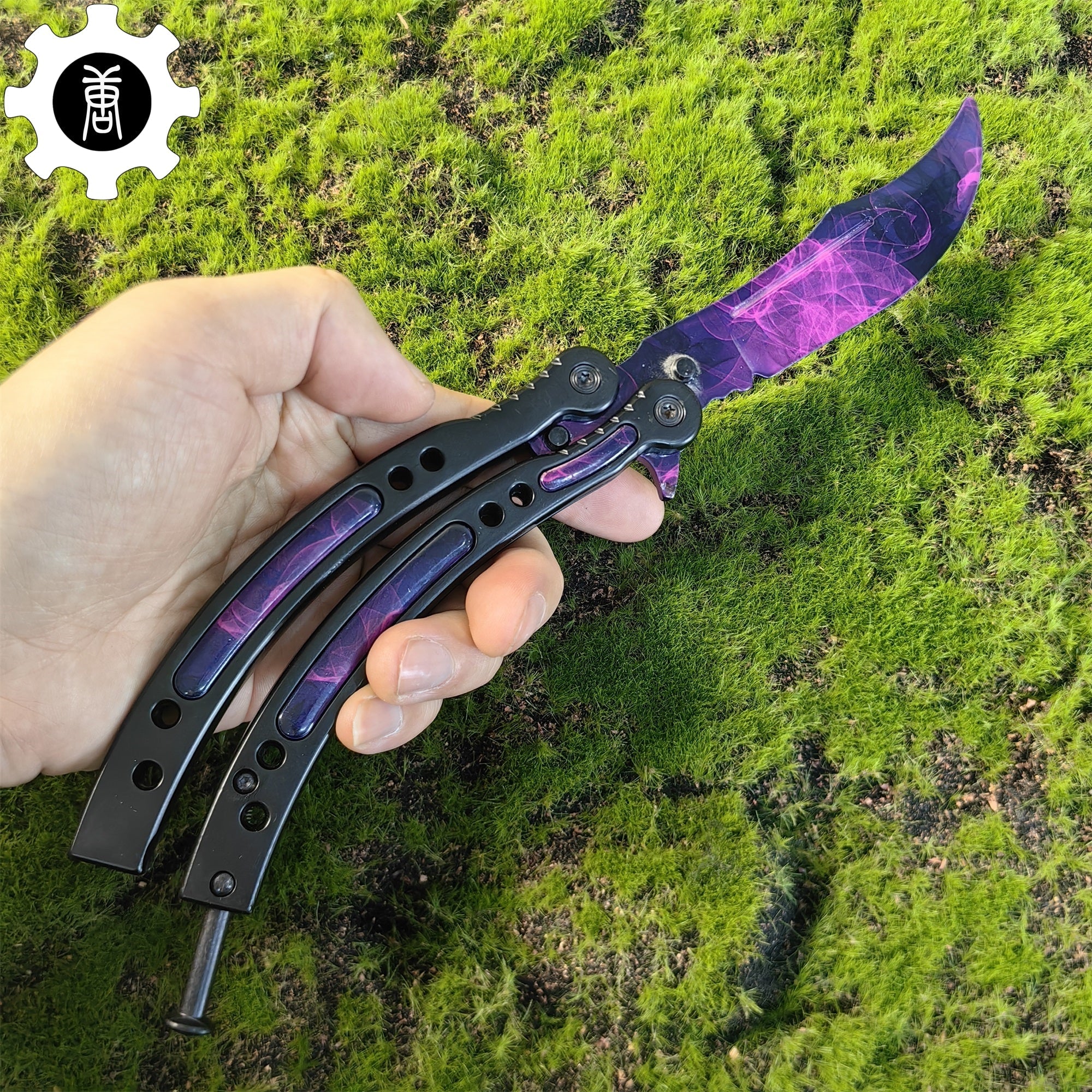 CS Butterfly Knife Balisong Trainers Blunt Blade Mystery Prize - Tophatter Daily Deals