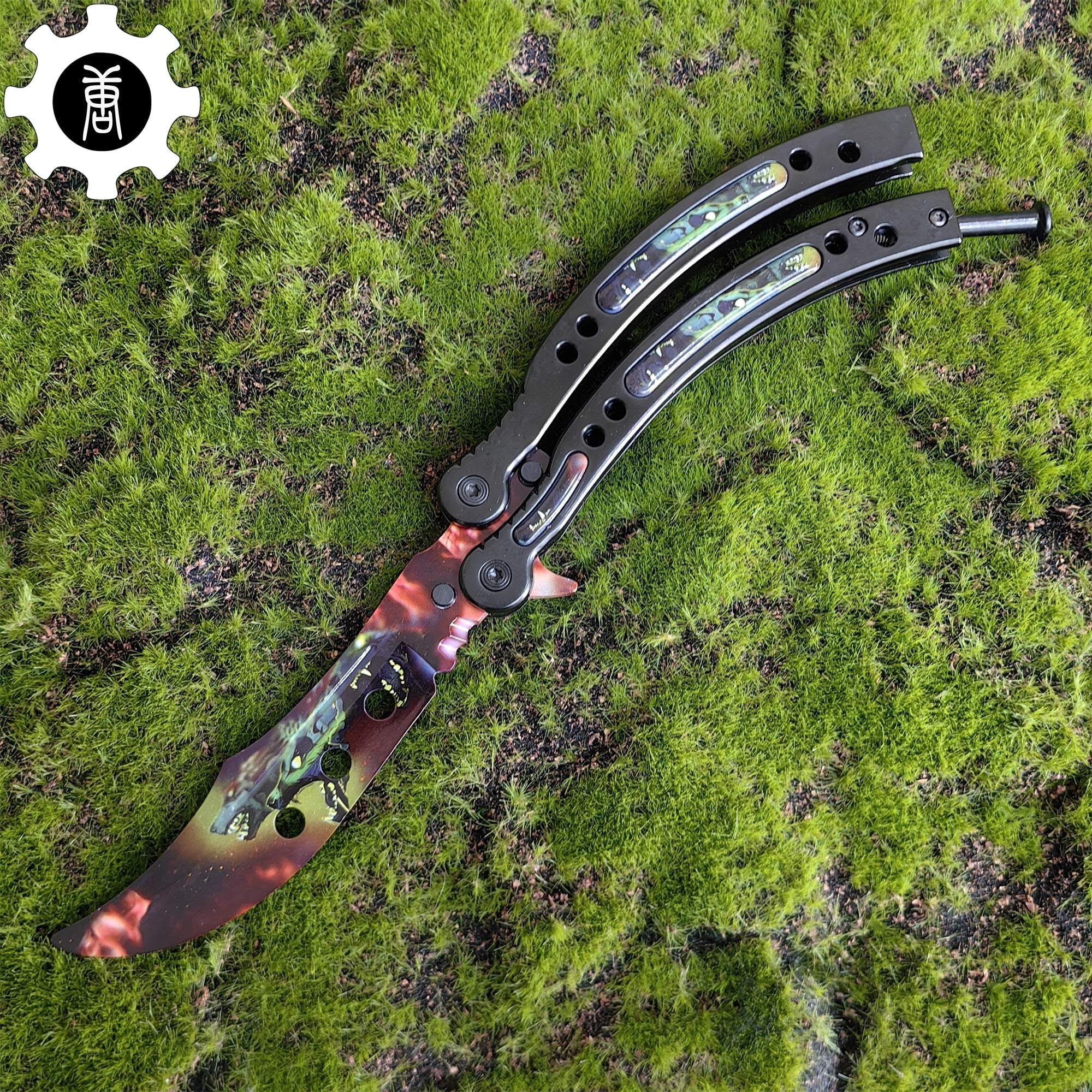 CS Butterfly Knife Balisong Trainers Blunt Blade Mystery Prize - Tophatter Daily Deals