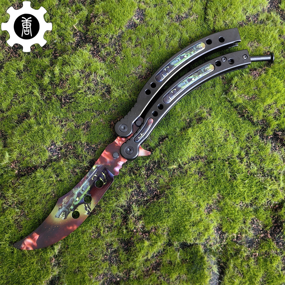 CS Butterfly Knife Balisong Trainers Blunt Blade Mystery Prize - Tophatter Daily Deals