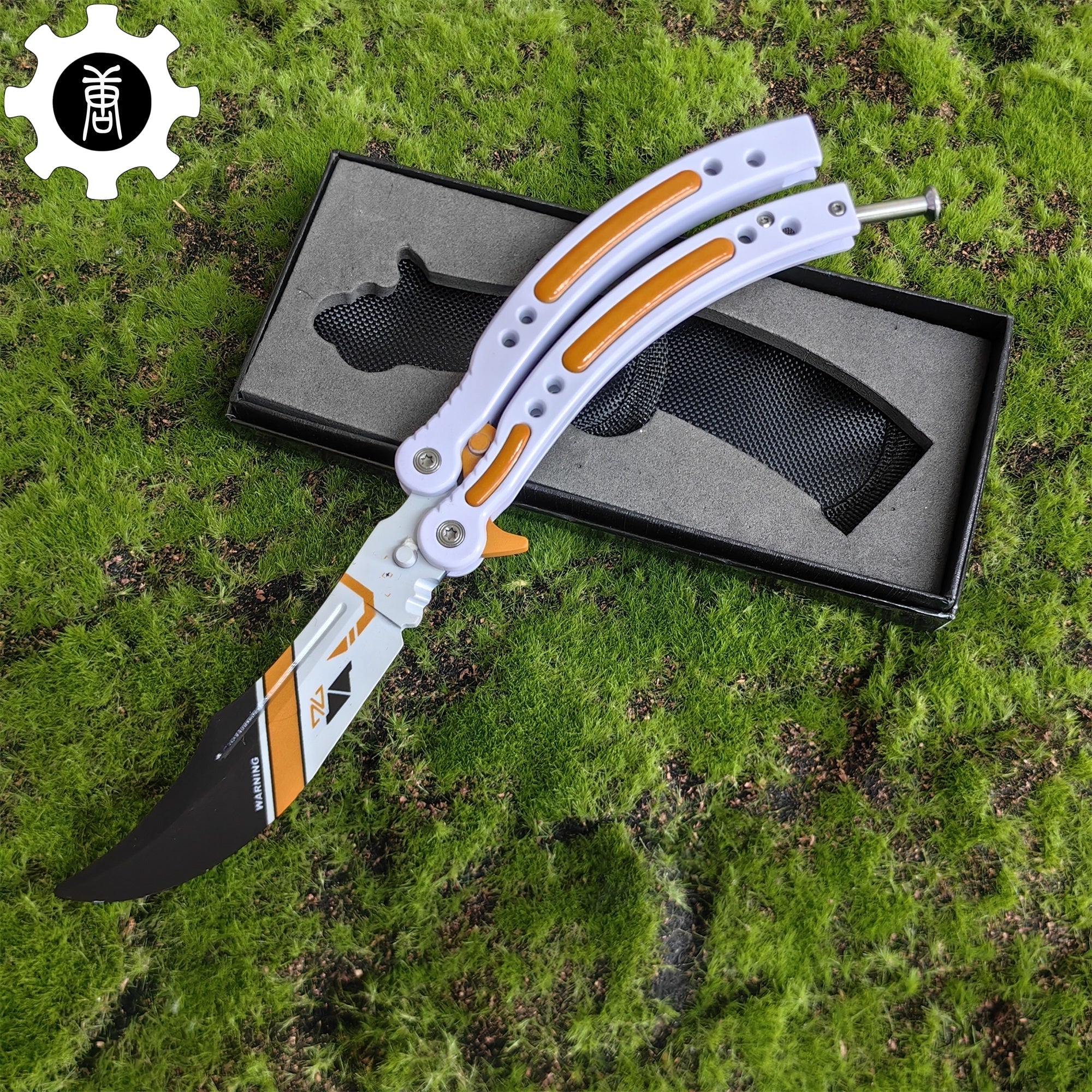 CS Butterfly Knife Balisong Trainers Blunt Blade Mystery Prize - Tophatter Daily Deals