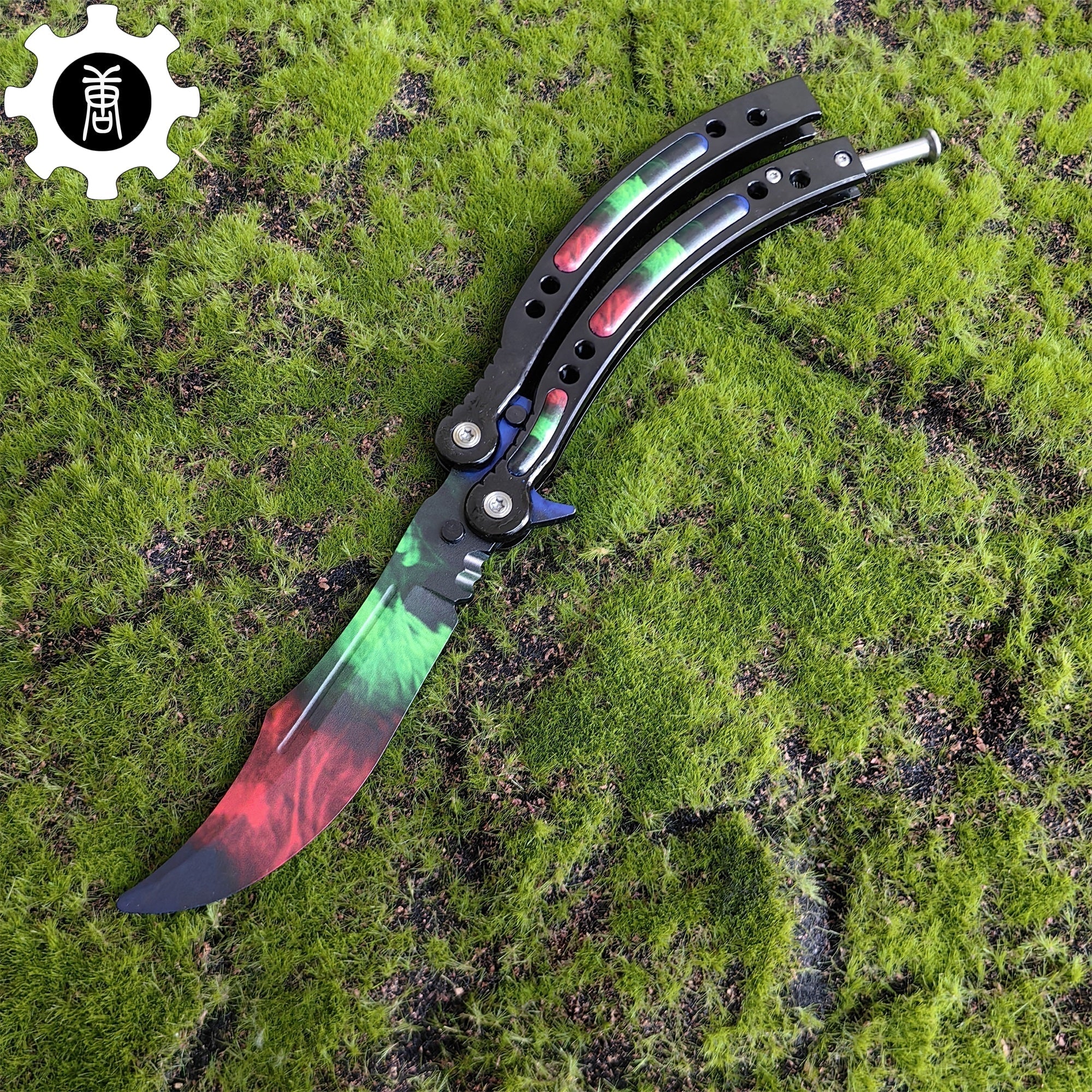 CS Butterfly Knife Balisong Trainers Blunt Blade Mystery Prize - Tophatter Daily Deals