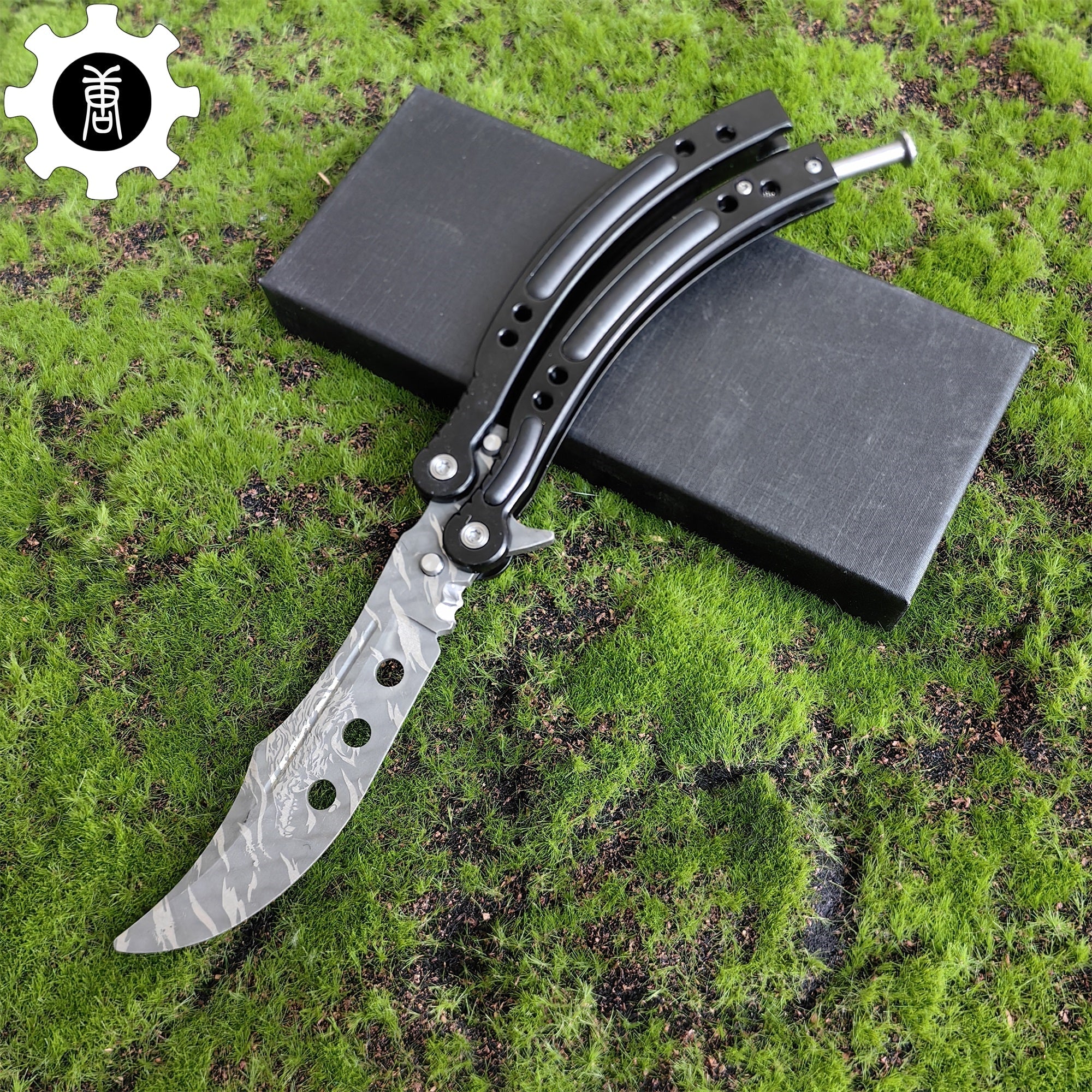 CS Butterfly Knife Balisong Trainers Blunt Blade Mystery Prize - Tophatter Daily Deals