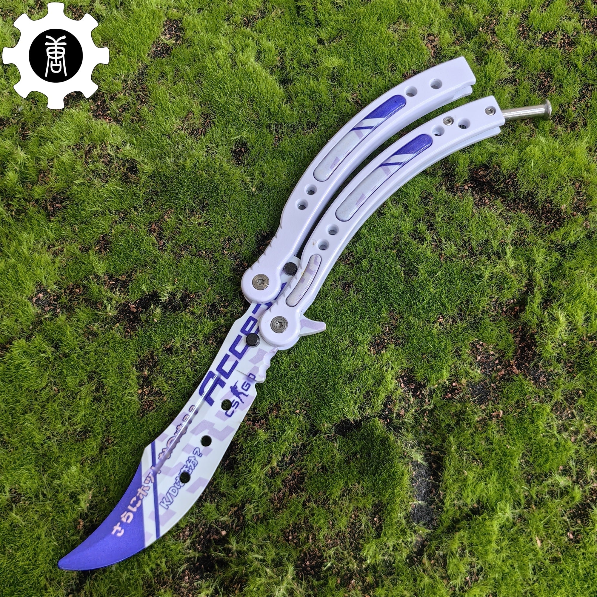 CS Butterfly Knife Balisong Trainers Blunt Blade Mystery Prize - Tophatter Daily Deals