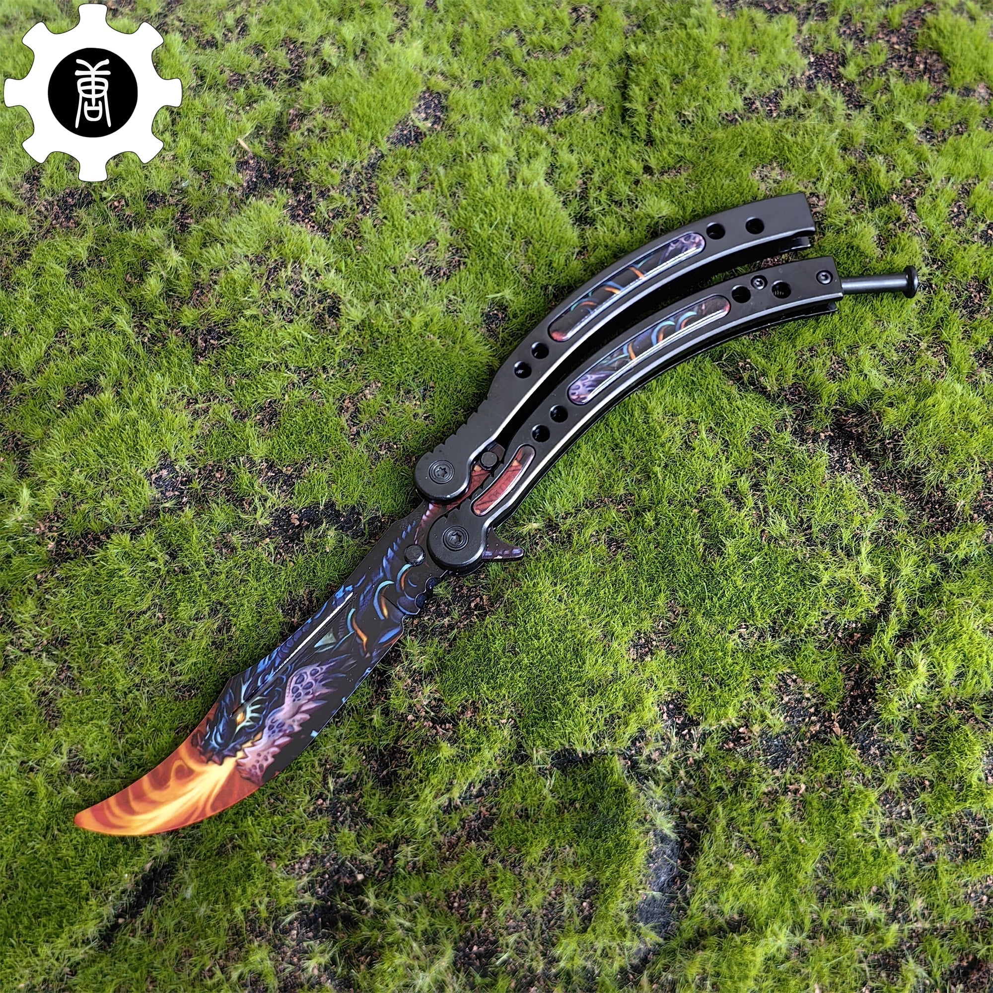 CS Butterfly Knife Balisong Trainers Blunt Blade Mystery Prize - Tophatter Daily Deals