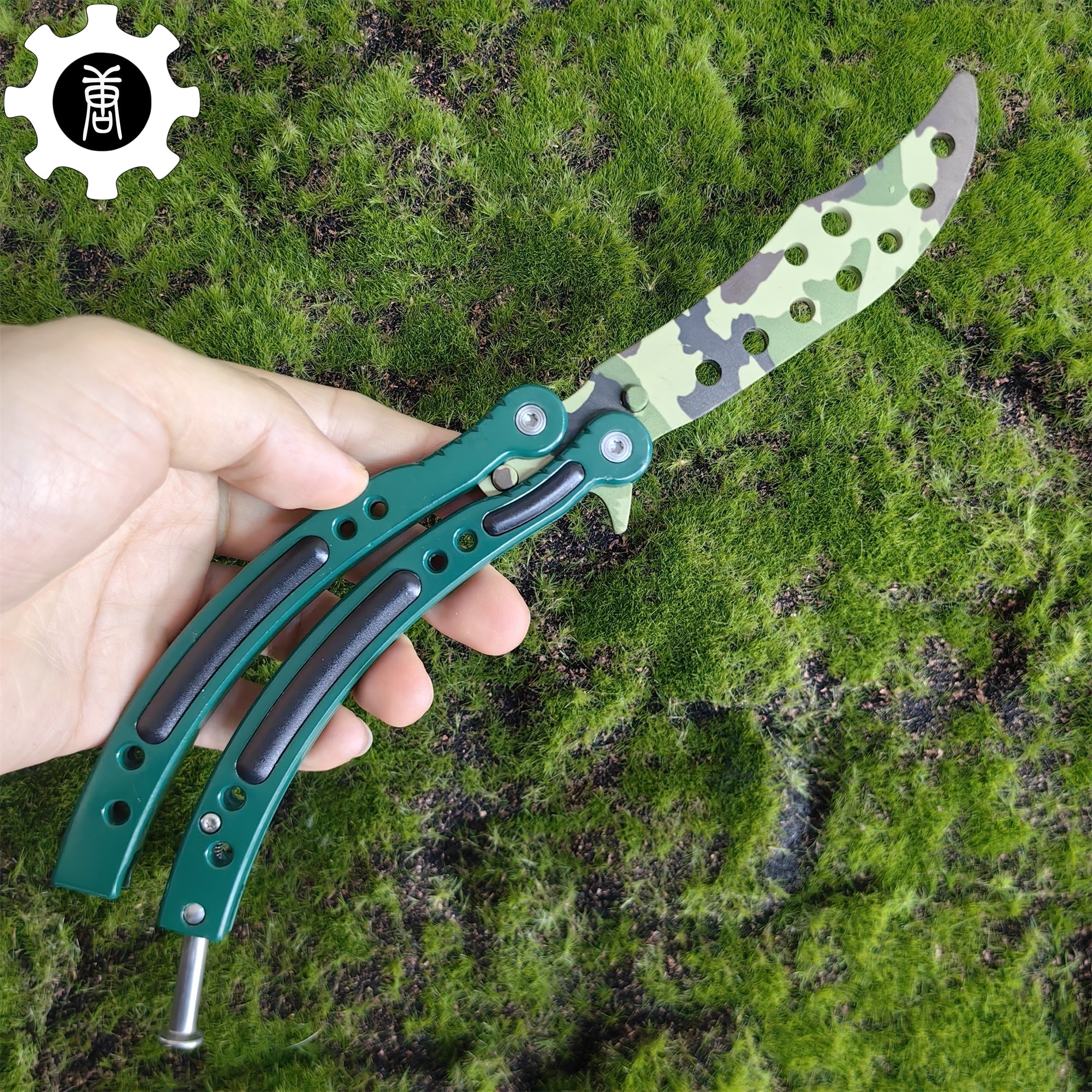 CS Butterfly Knife Balisong Trainers Blunt Blade Mystery Prize - Tophatter Daily Deals