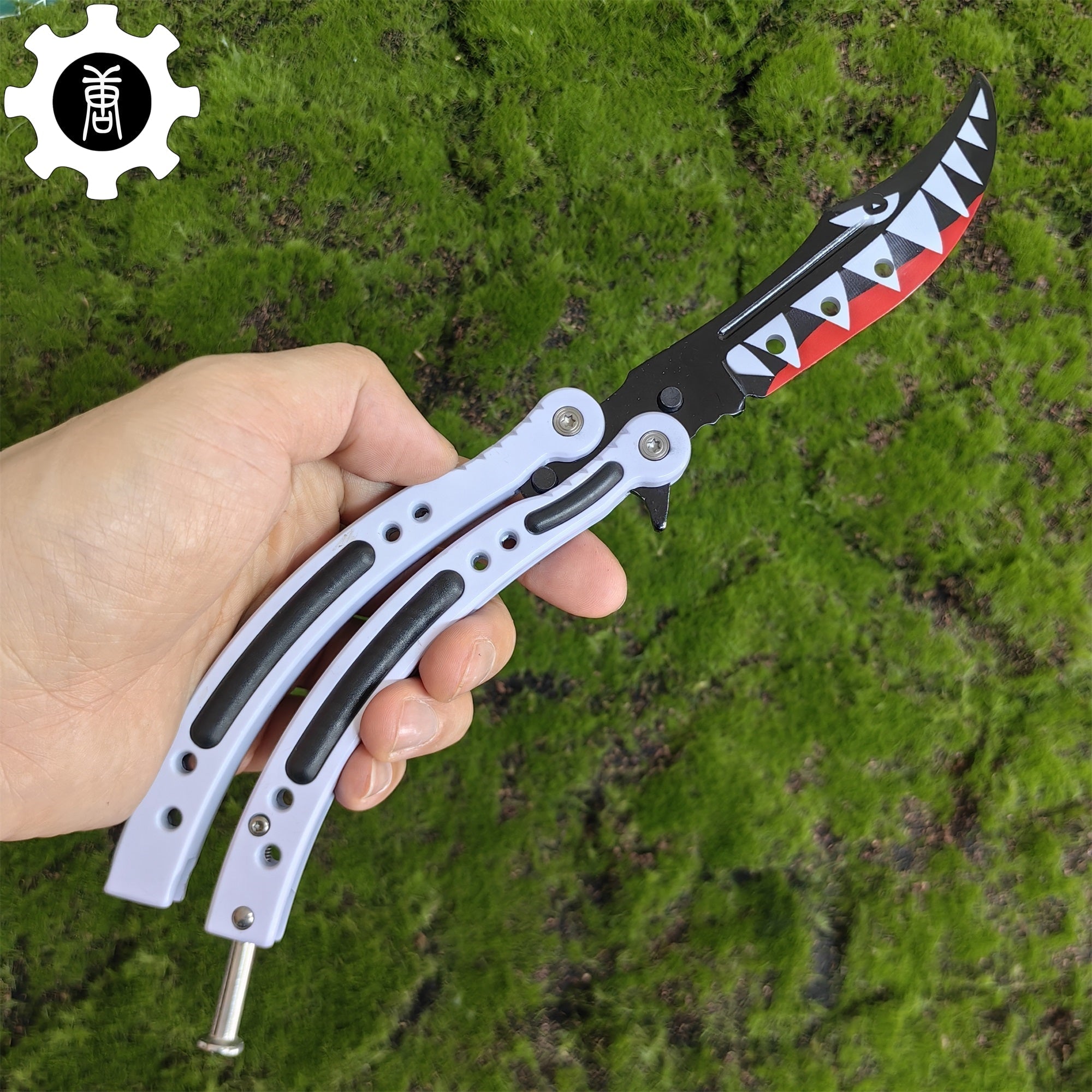 CS Butterfly Knife Balisong Trainers Blunt Blade Mystery Prize - Tophatter Daily Deals