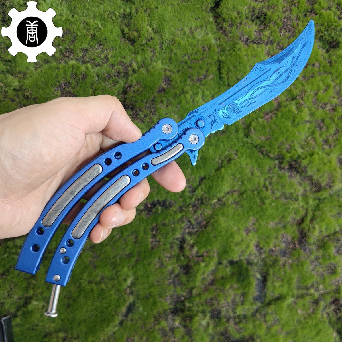 CS Butterfly Knife Balisong Trainers Blunt Blade Mystery Prize - Tophatter Daily Deals