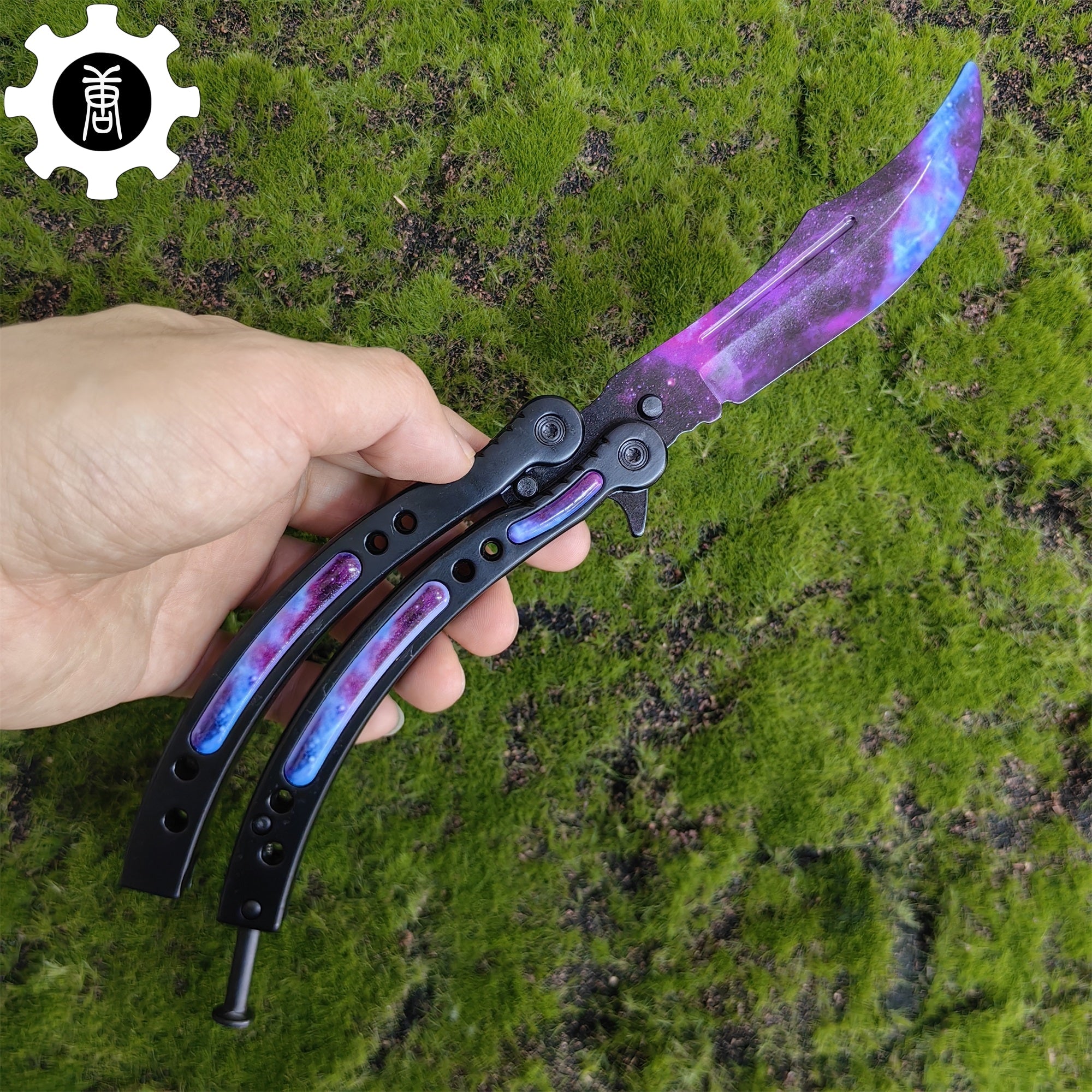 CS Butterfly Knife Balisong Trainers Blunt Blade Mystery Prize - Tophatter Daily Deals