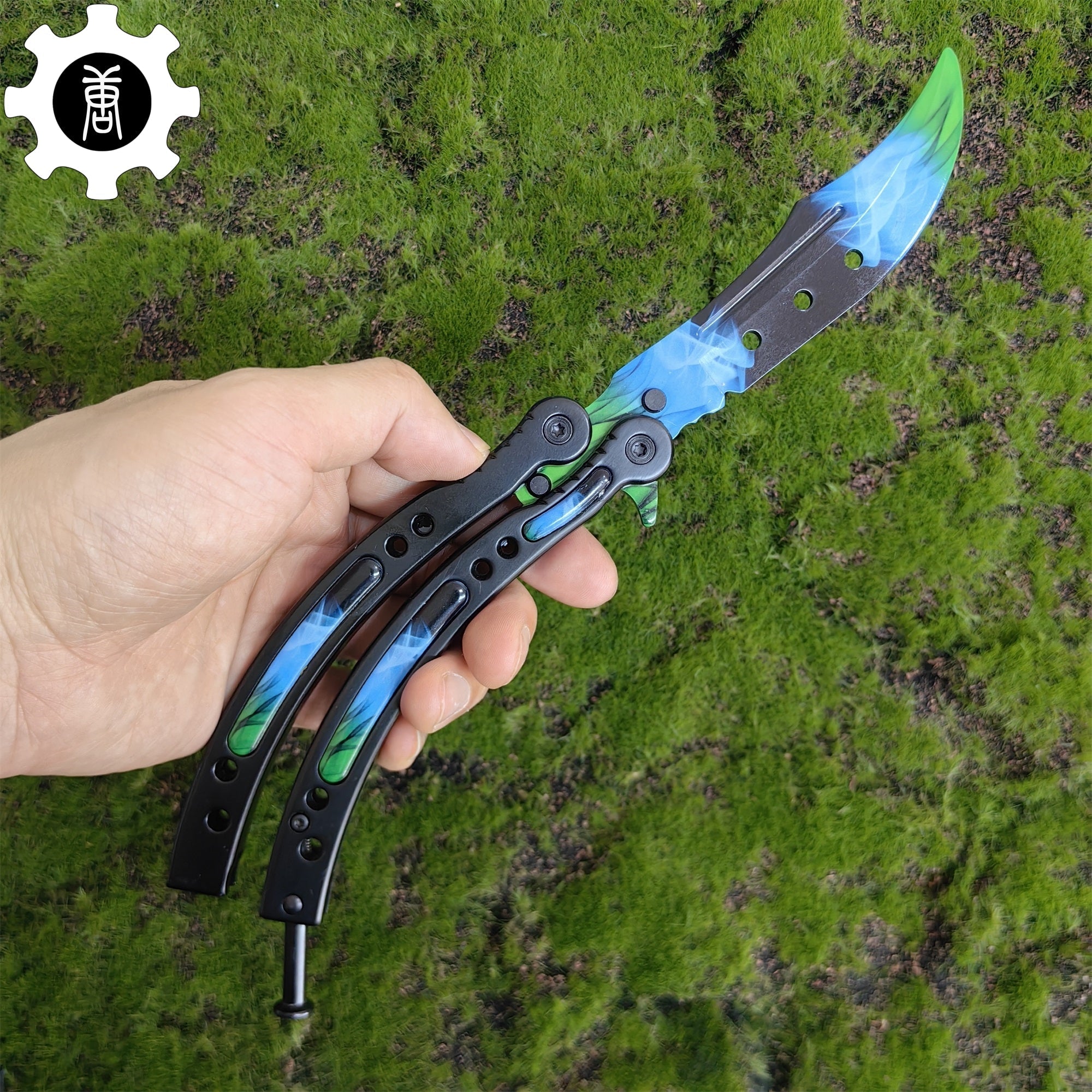 CS Butterfly Knife Balisong Trainers Blunt Blade Mystery Prize - Tophatter Daily Deals