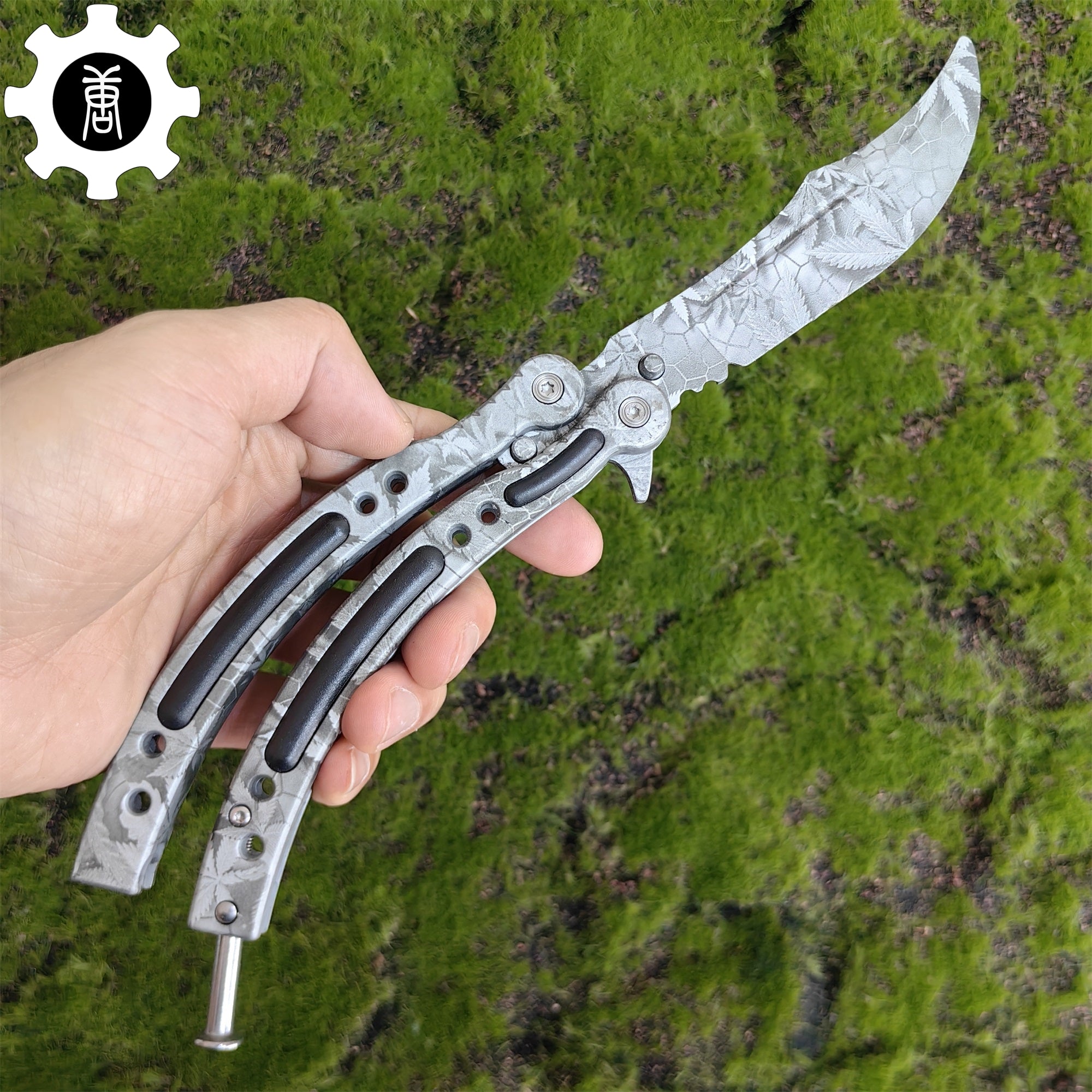 CS Butterfly Knife Balisong Trainers Blunt Blade Mystery Prize - Tophatter Daily Deals