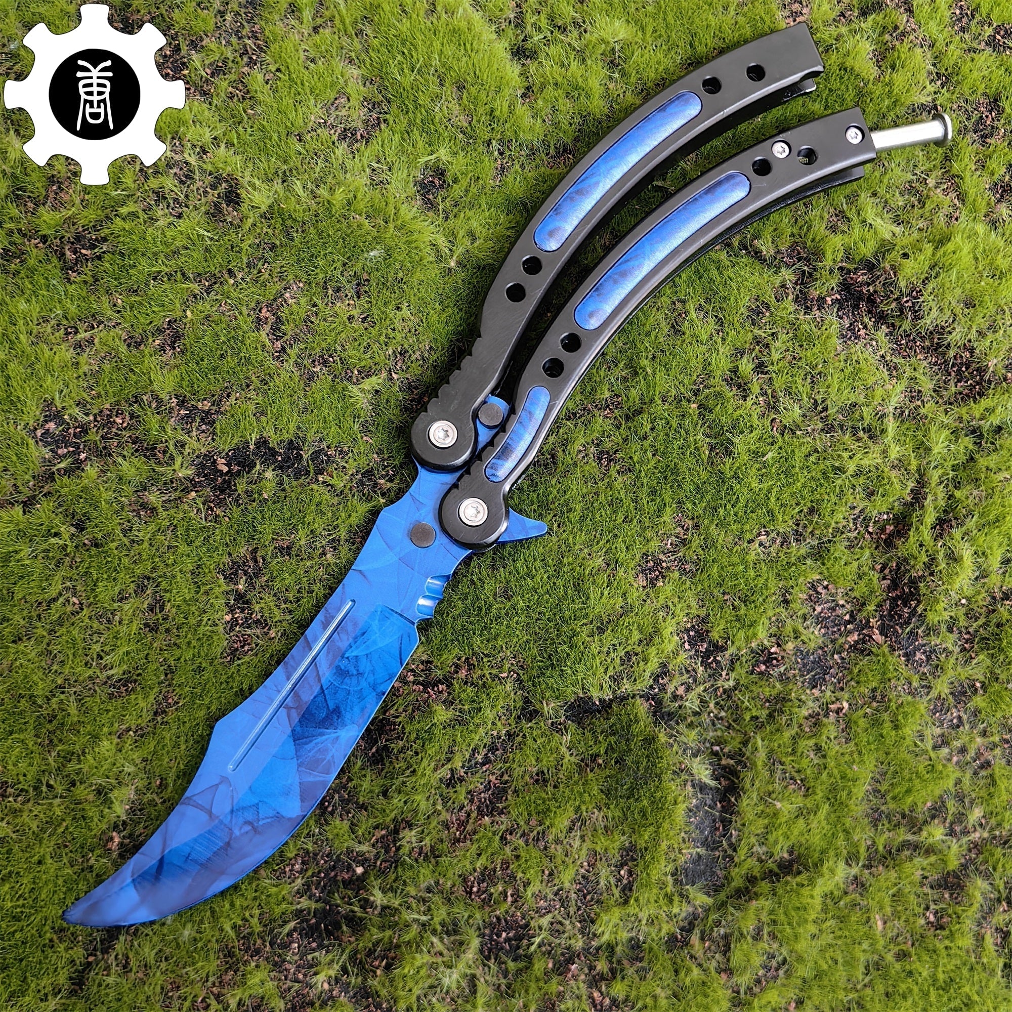 CS Butterfly Knife Balisong Trainers Blunt Blade Mystery Prize - Tophatter Daily Deals