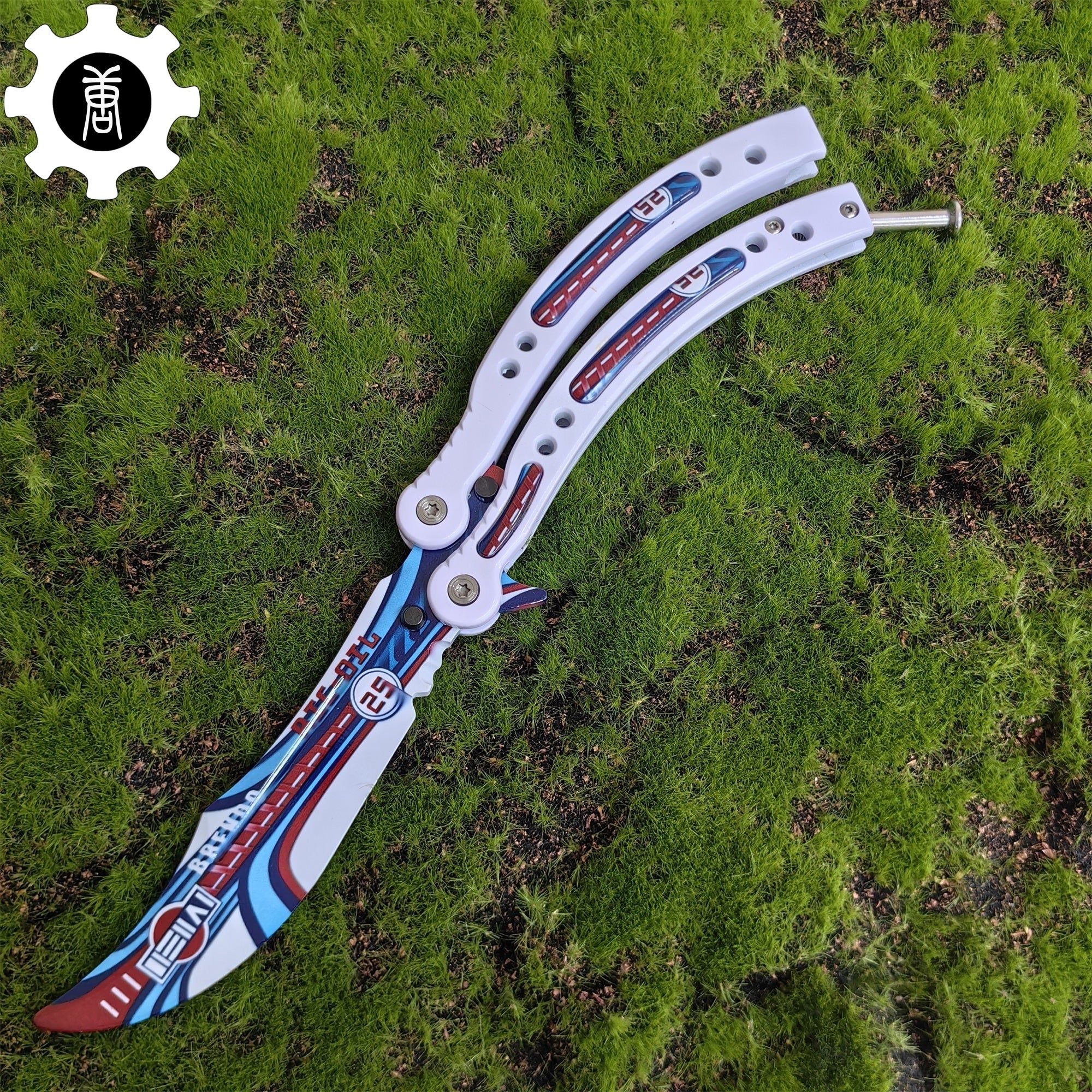 CS Butterfly Knife Balisong Trainers Blunt Blade Mystery Prize - Tophatter Daily Deals