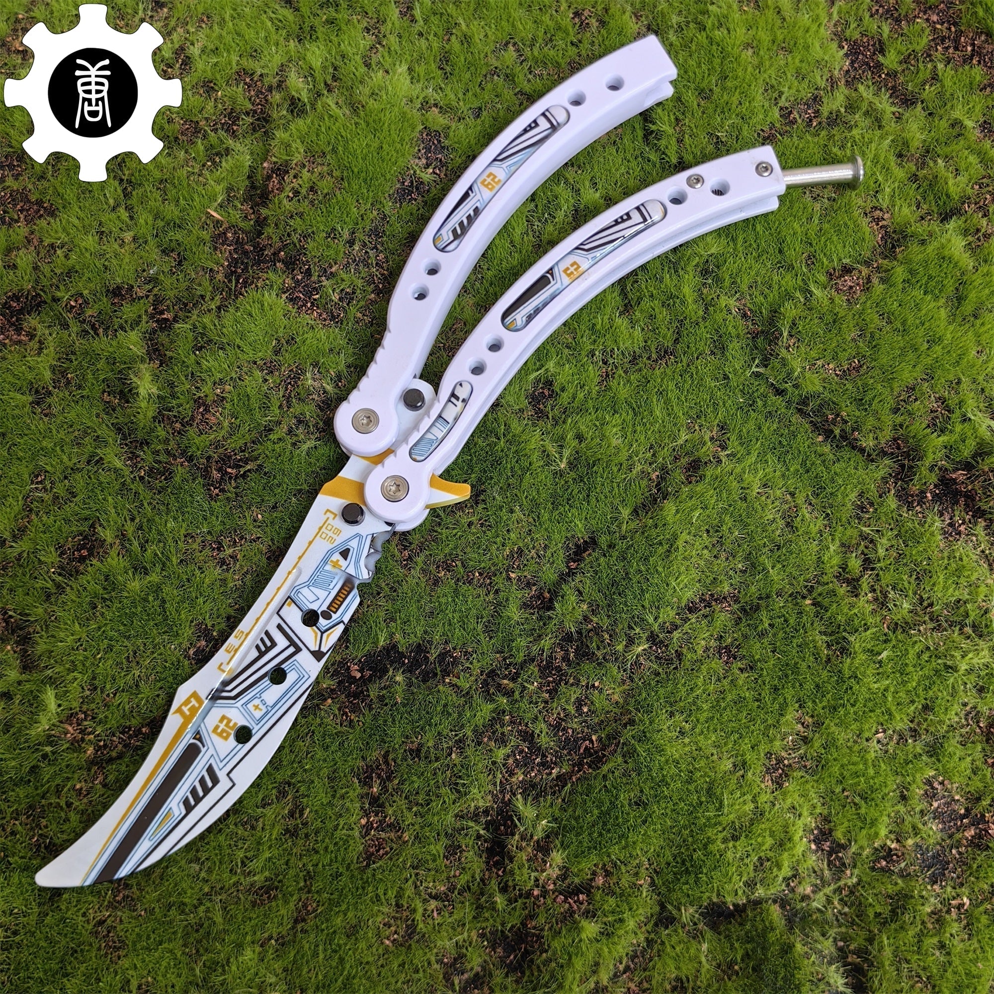 CS Butterfly Knife Balisong Trainers Blunt Blade Mystery Prize - Tophatter Daily Deals