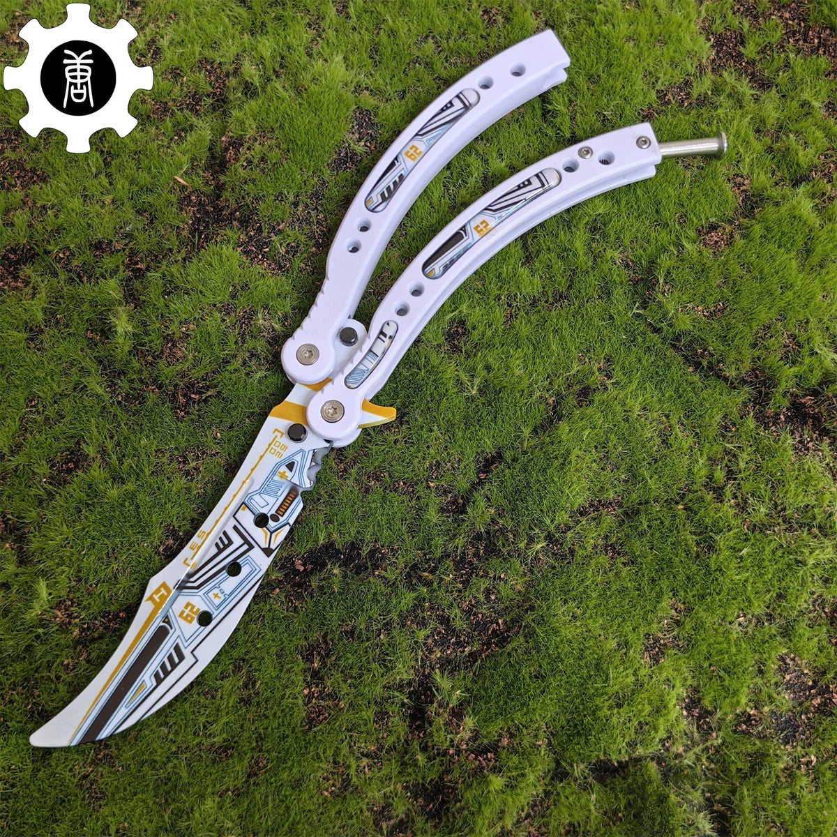 CS Butterfly Knife Balisong Trainers Blunt Blade Mystery Prize - Tophatter Daily Deals