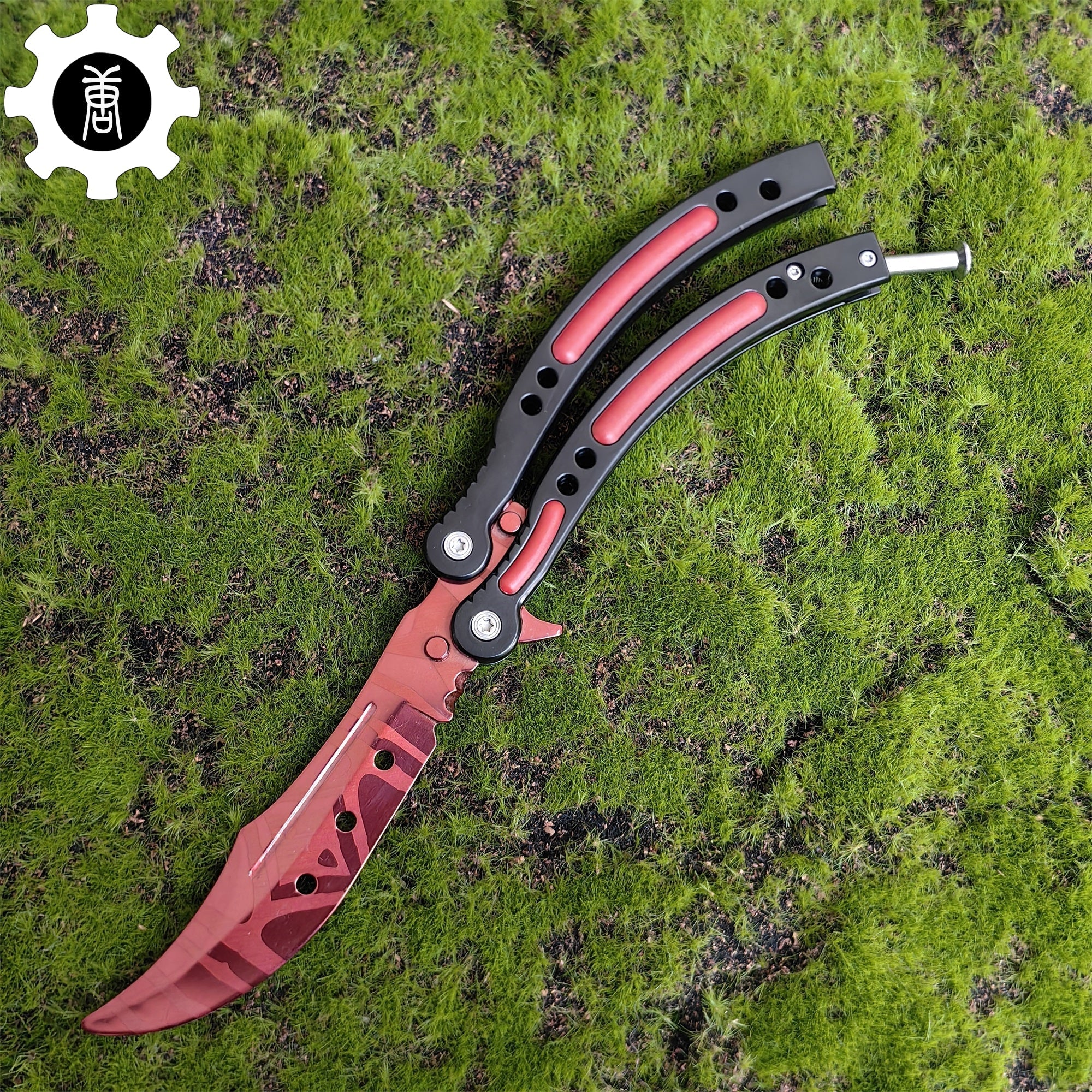 CS Butterfly Knife Balisong Trainers Blunt Blade Mystery Prize - Tophatter Daily Deals