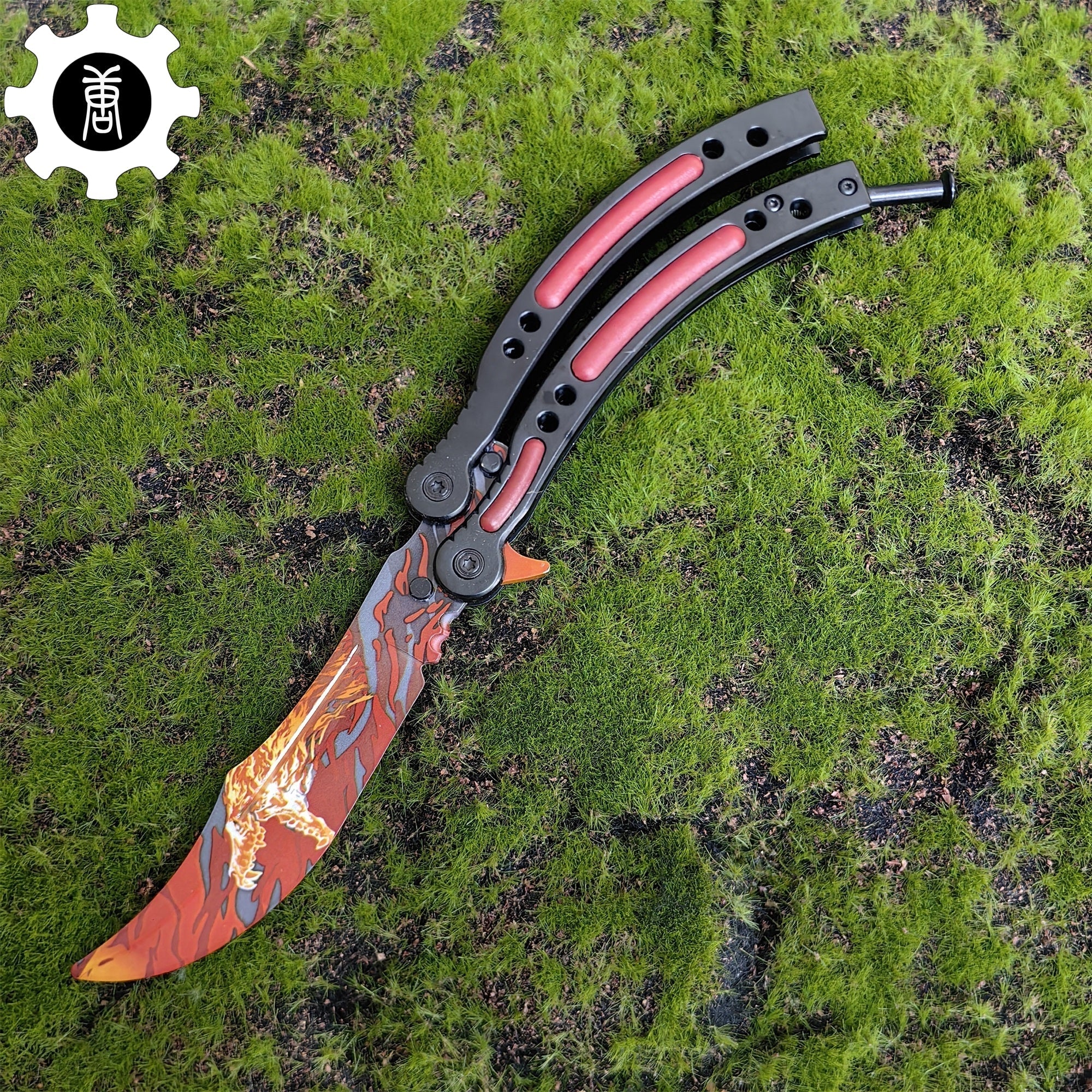 CS Butterfly Knife Balisong Trainers Blunt Blade Mystery Prize - Tophatter Daily Deals