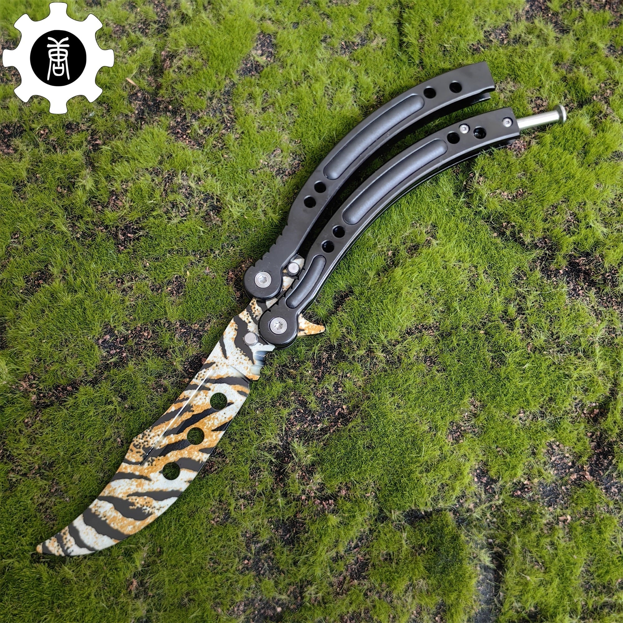 CS Butterfly Knife Balisong Trainers Blunt Blade Mystery Prize - Tophatter Daily Deals