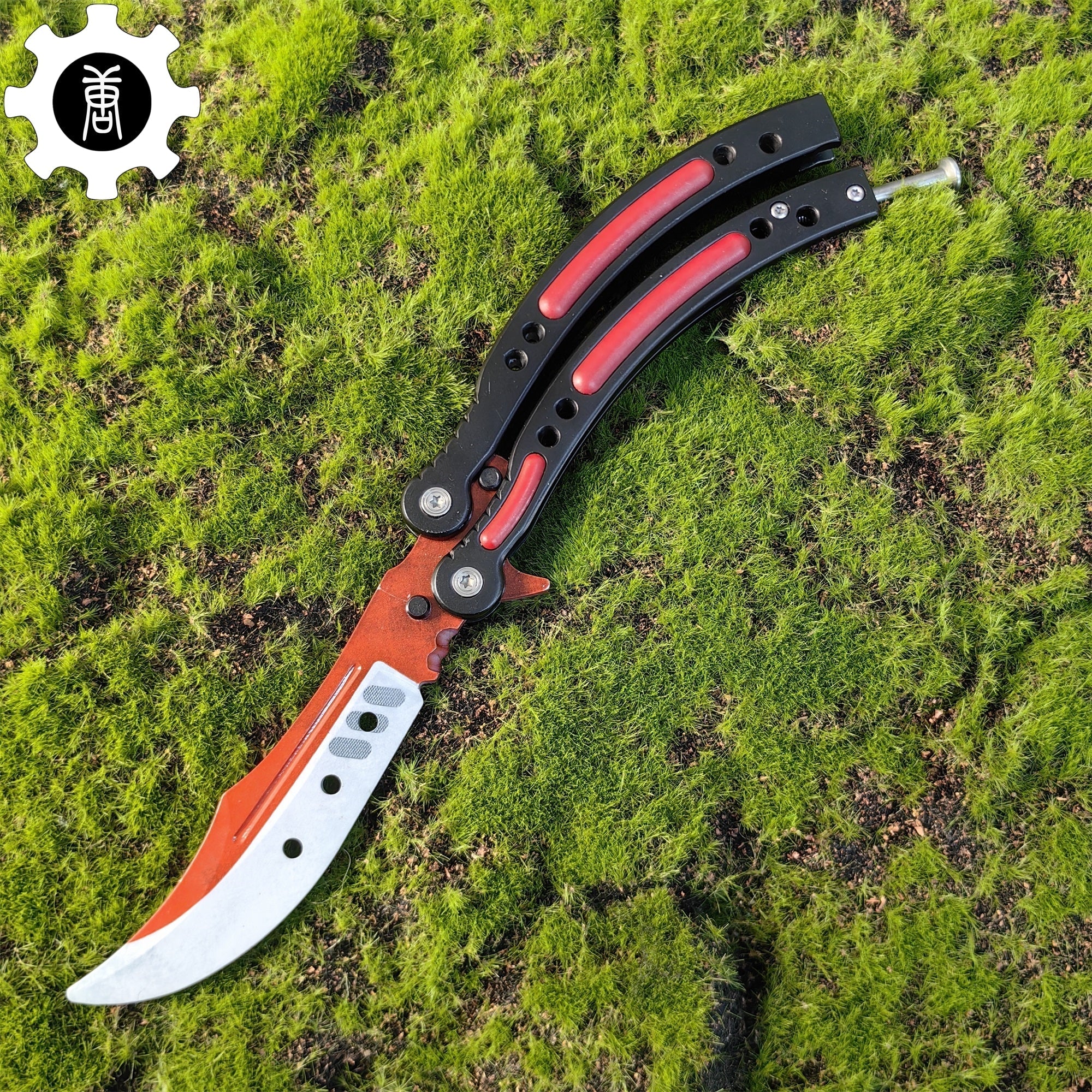 CS Butterfly Knife Balisong Trainers Blunt Blade Mystery Prize - Tophatter Daily Deals