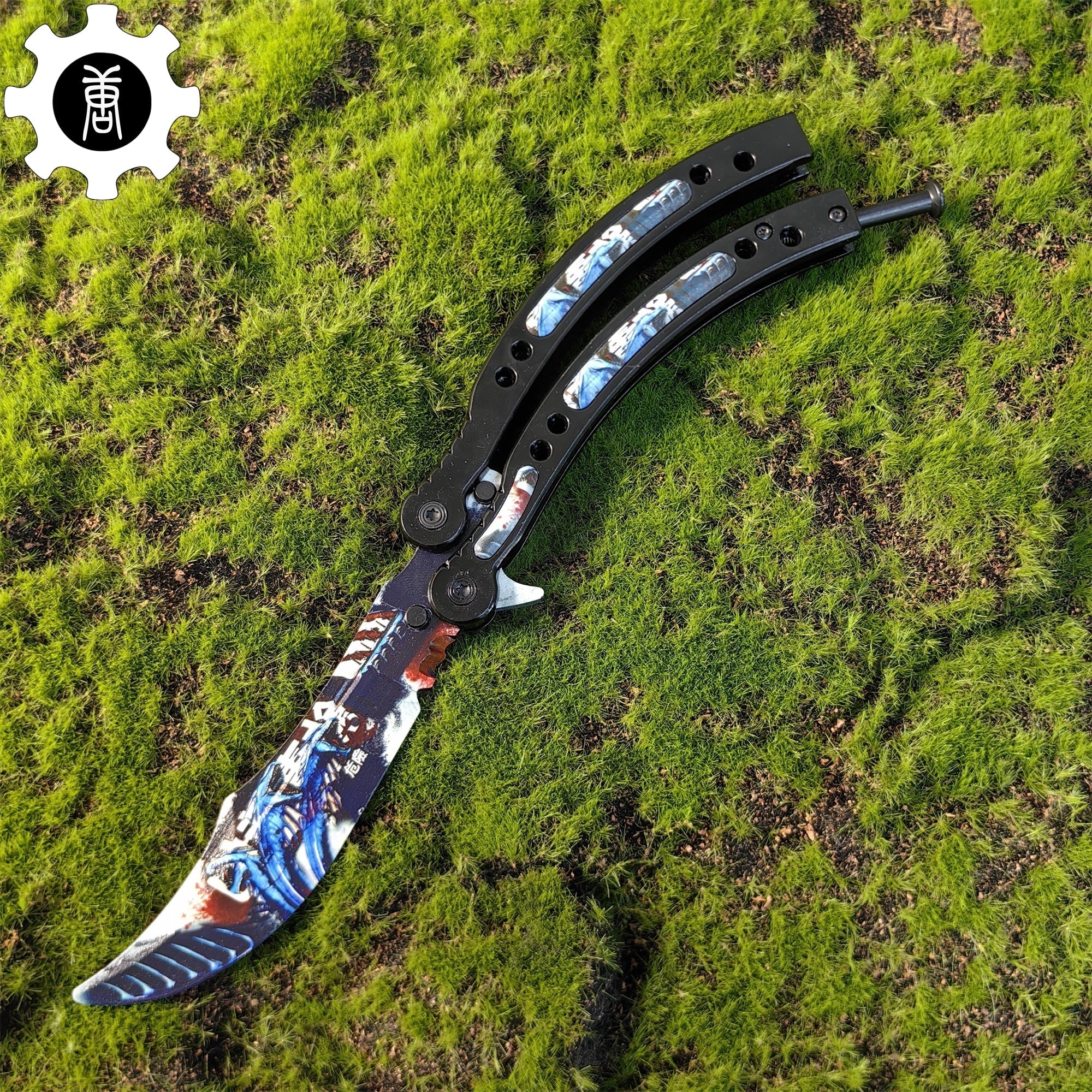 CS Butterfly Knife Balisong Trainers Blunt Blade Mystery Prize - Tophatter Daily Deals