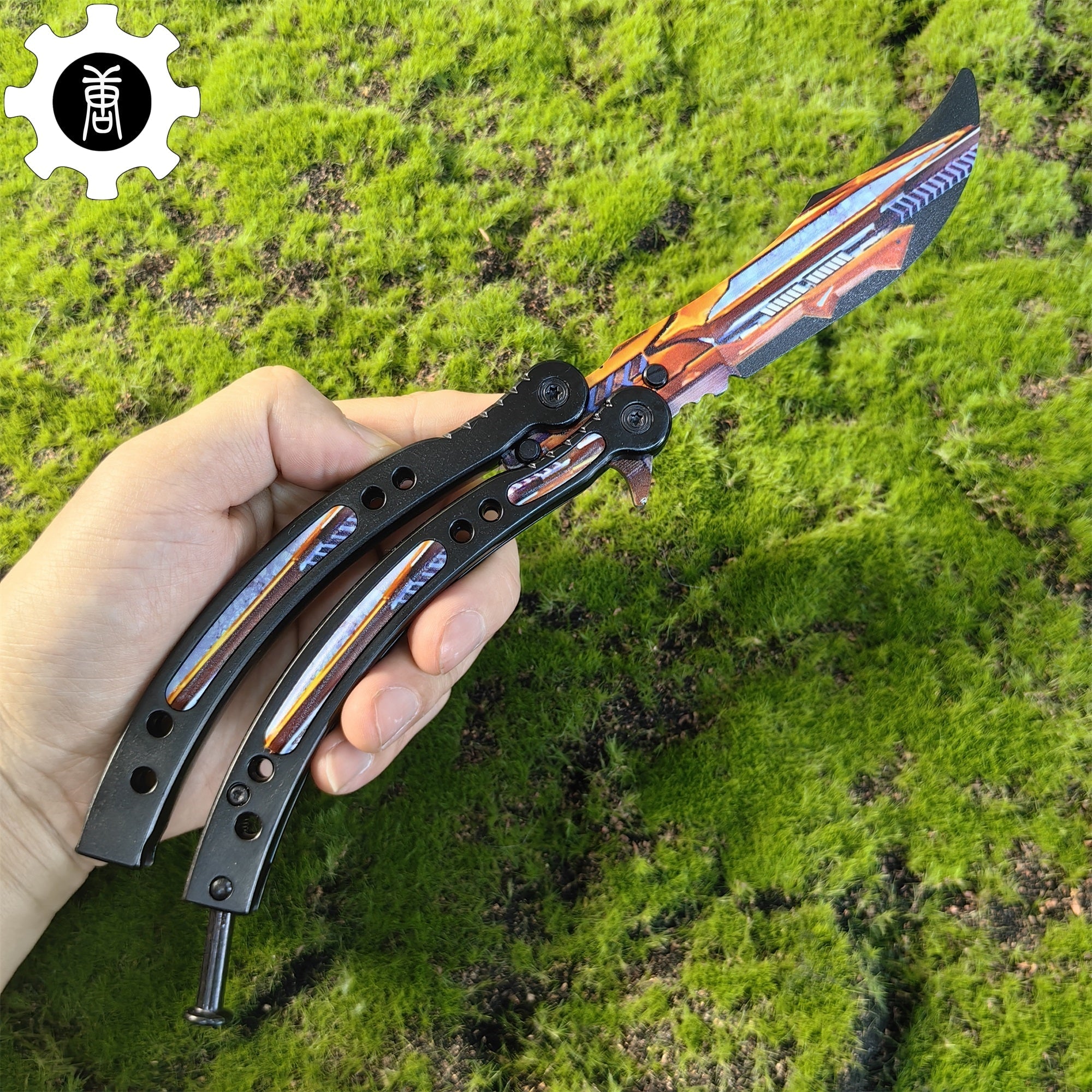 CS Butterfly Knife Balisong Trainers Blunt Blade Mystery Prize - Tophatter Daily Deals