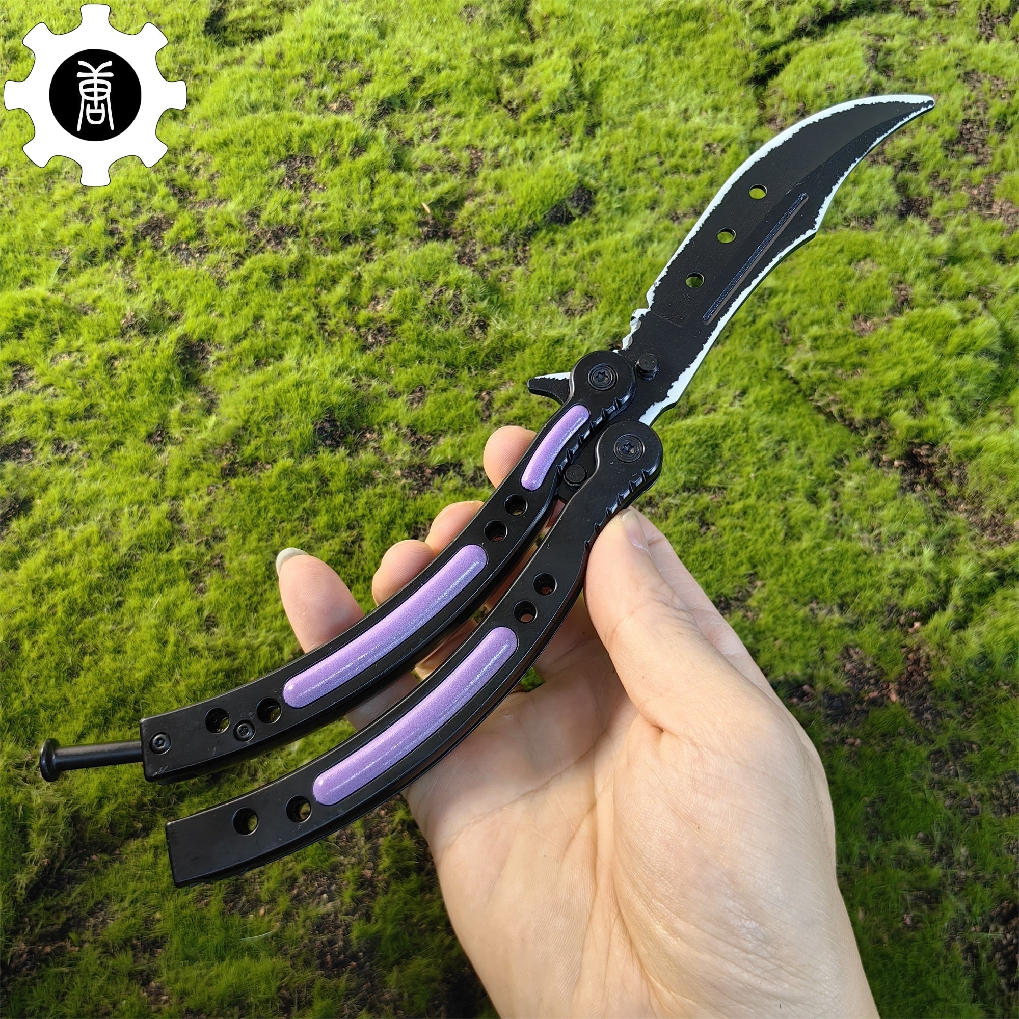 CS Butterfly Knife Balisong Trainers Blunt Blade Mystery Prize - Tophatter Daily Deals