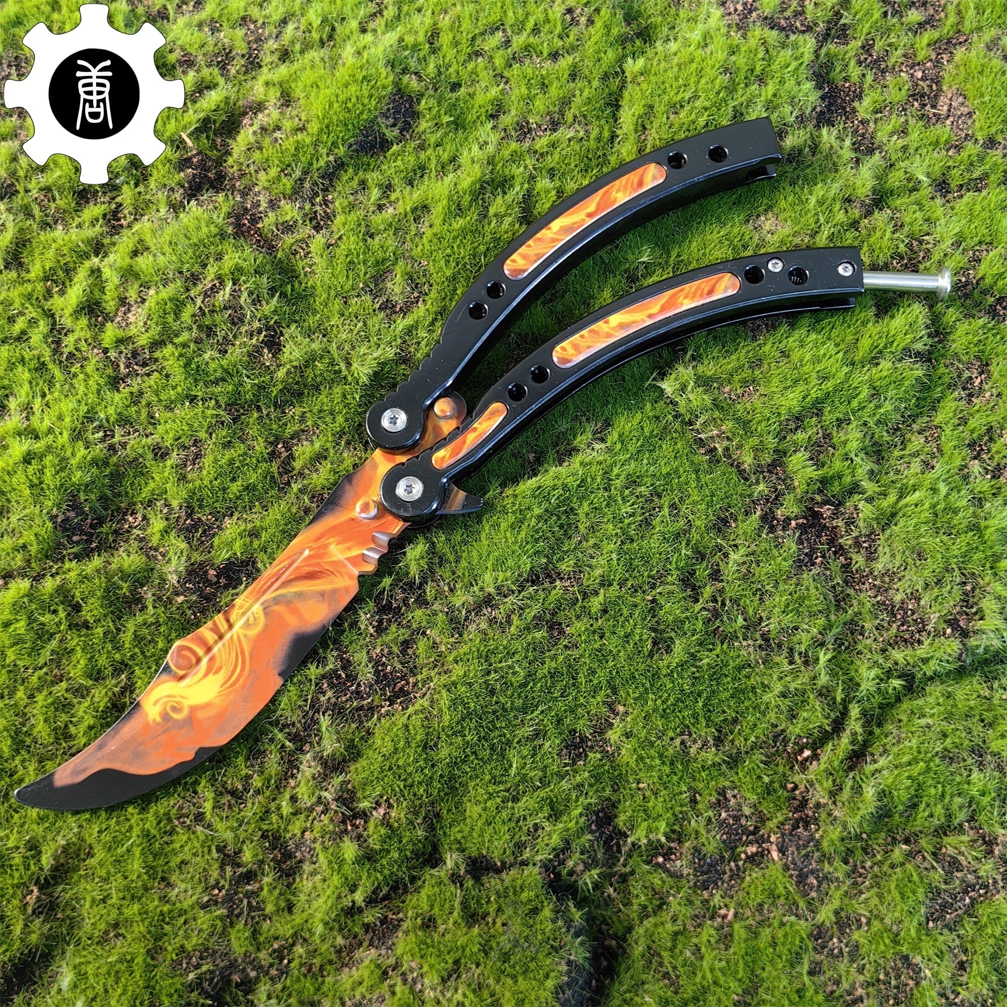 CS Butterfly Knife Balisong Trainers Blunt Blade Mystery Prize - Tophatter Daily Deals